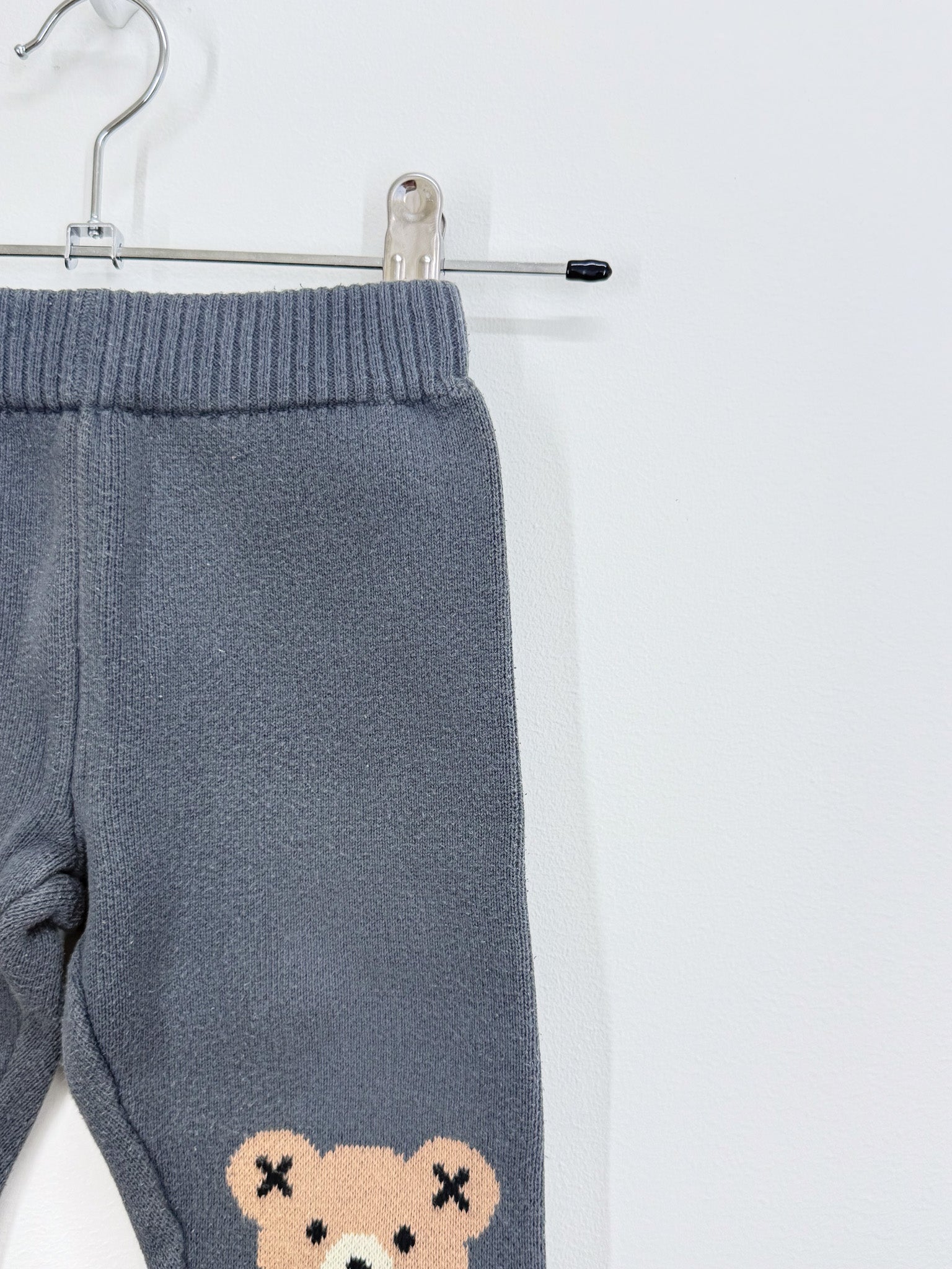 Hux organic hux bear knit pant (12-18m)