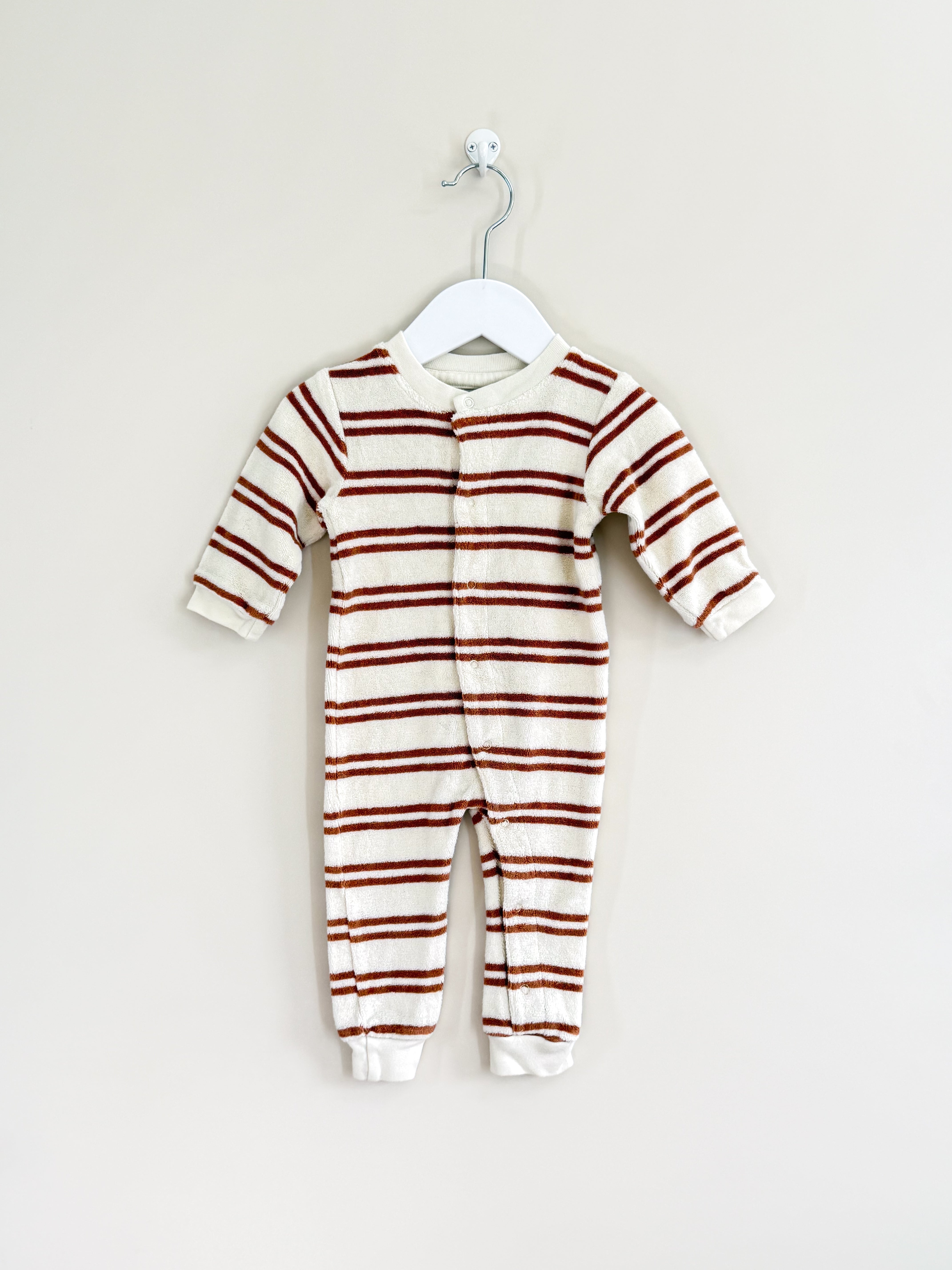 Sienna Blair terry onesie (12-18m)