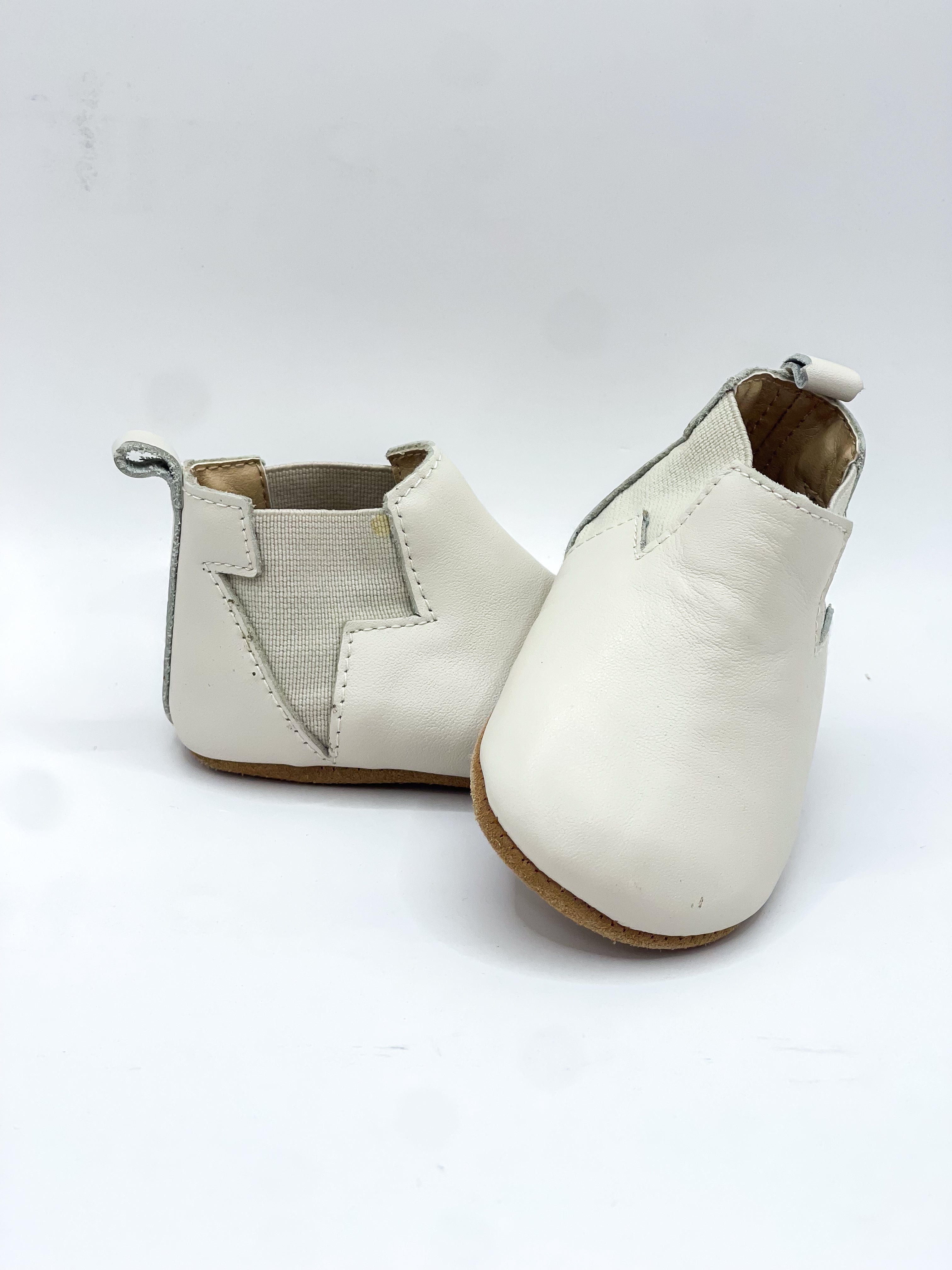 Pretty Brave soft sole electric boots (0-6m)