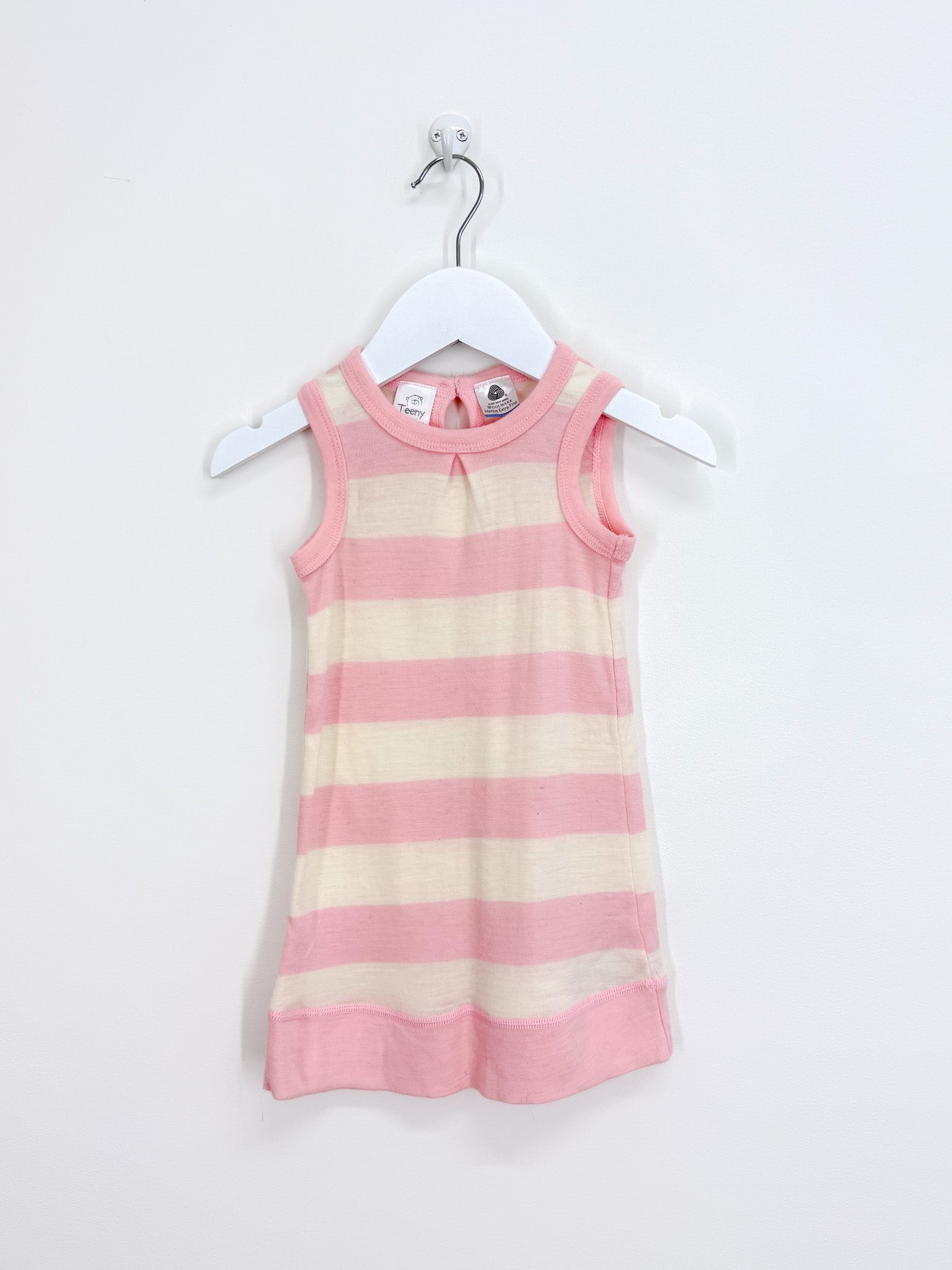 Teeny Weeny merino sleeveless dress (12-18m)