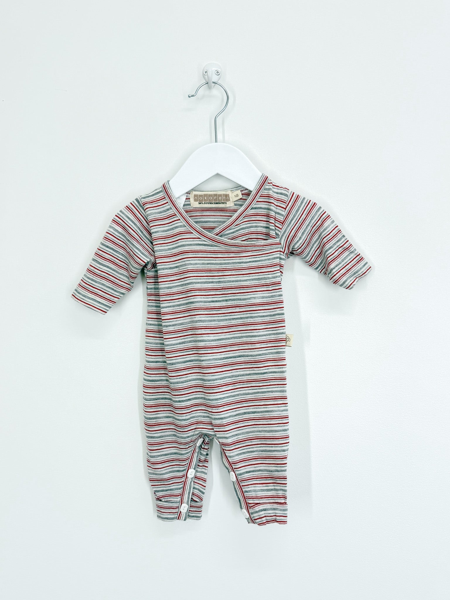 Mokopuna merino onesie (newborn)