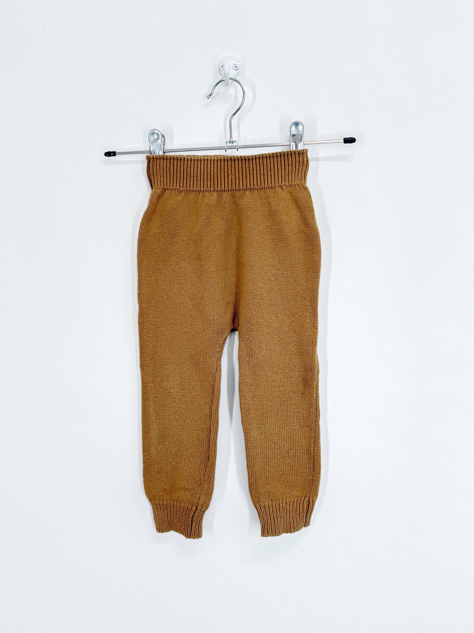 Quincy Mae organic knit pants (18-24m)