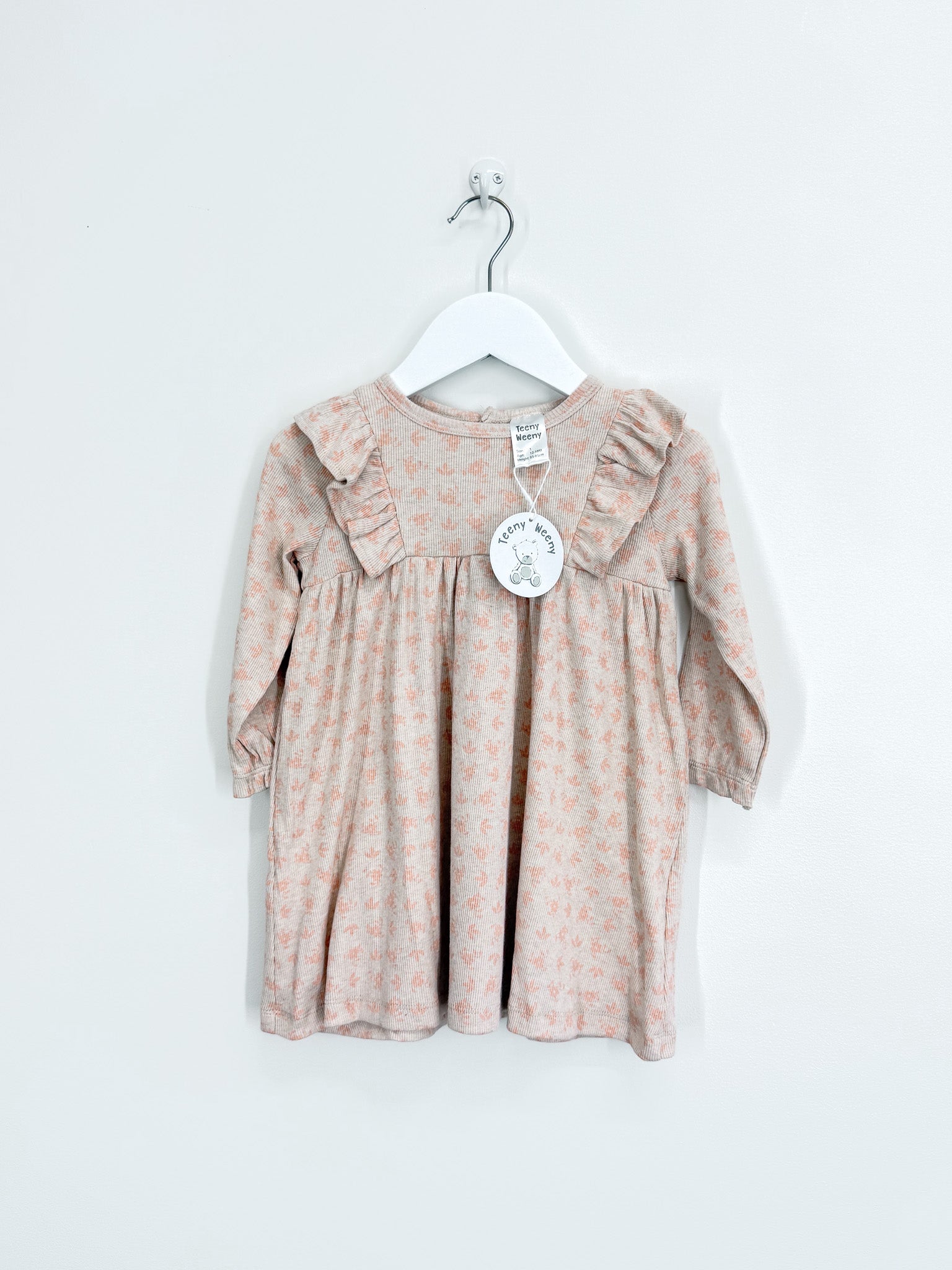BNWT Teeny Weeny long sleeve rib dress (12-18m)