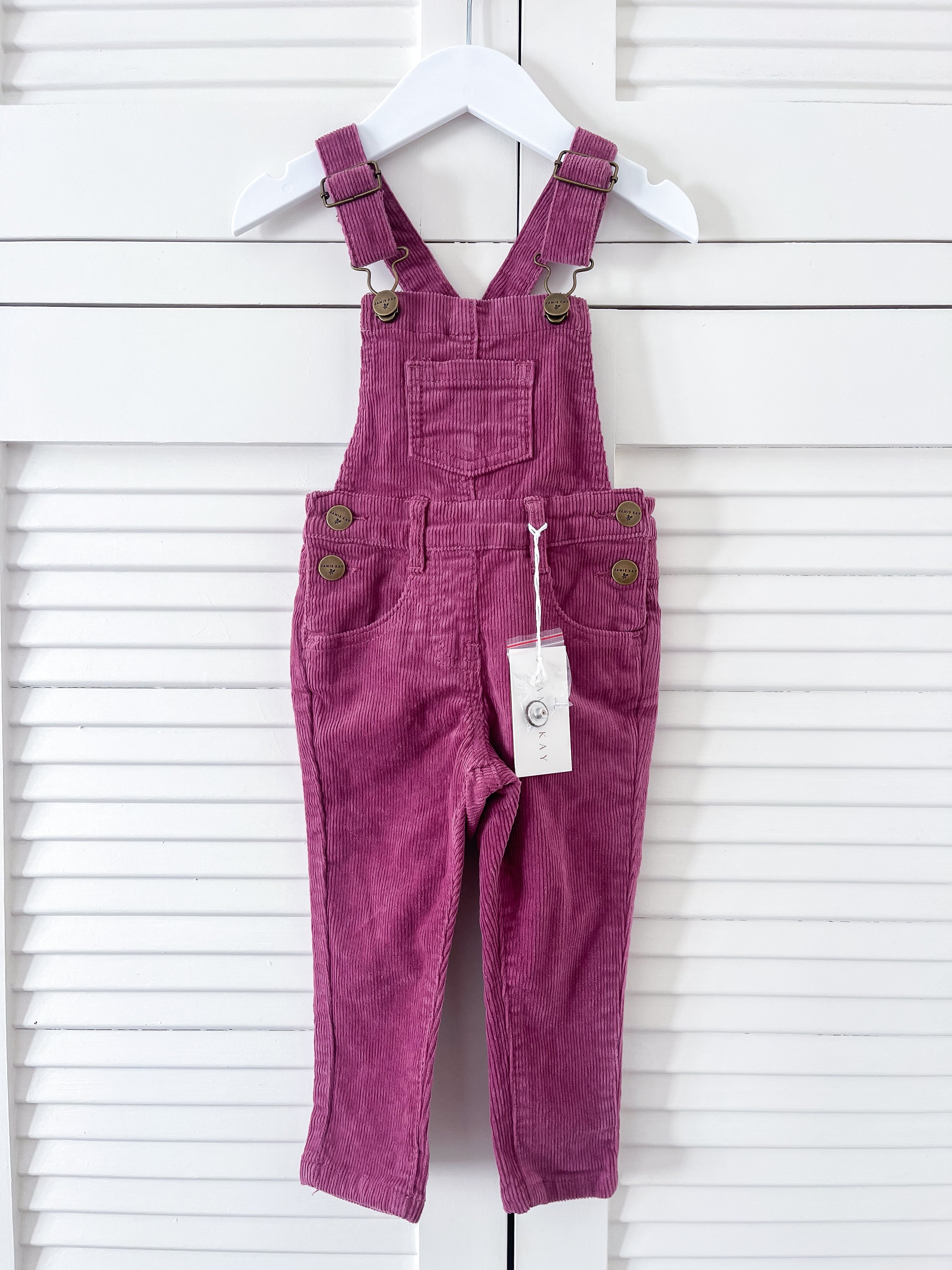 BNWT Jamie Kay jordie cord overalls (6-12m)