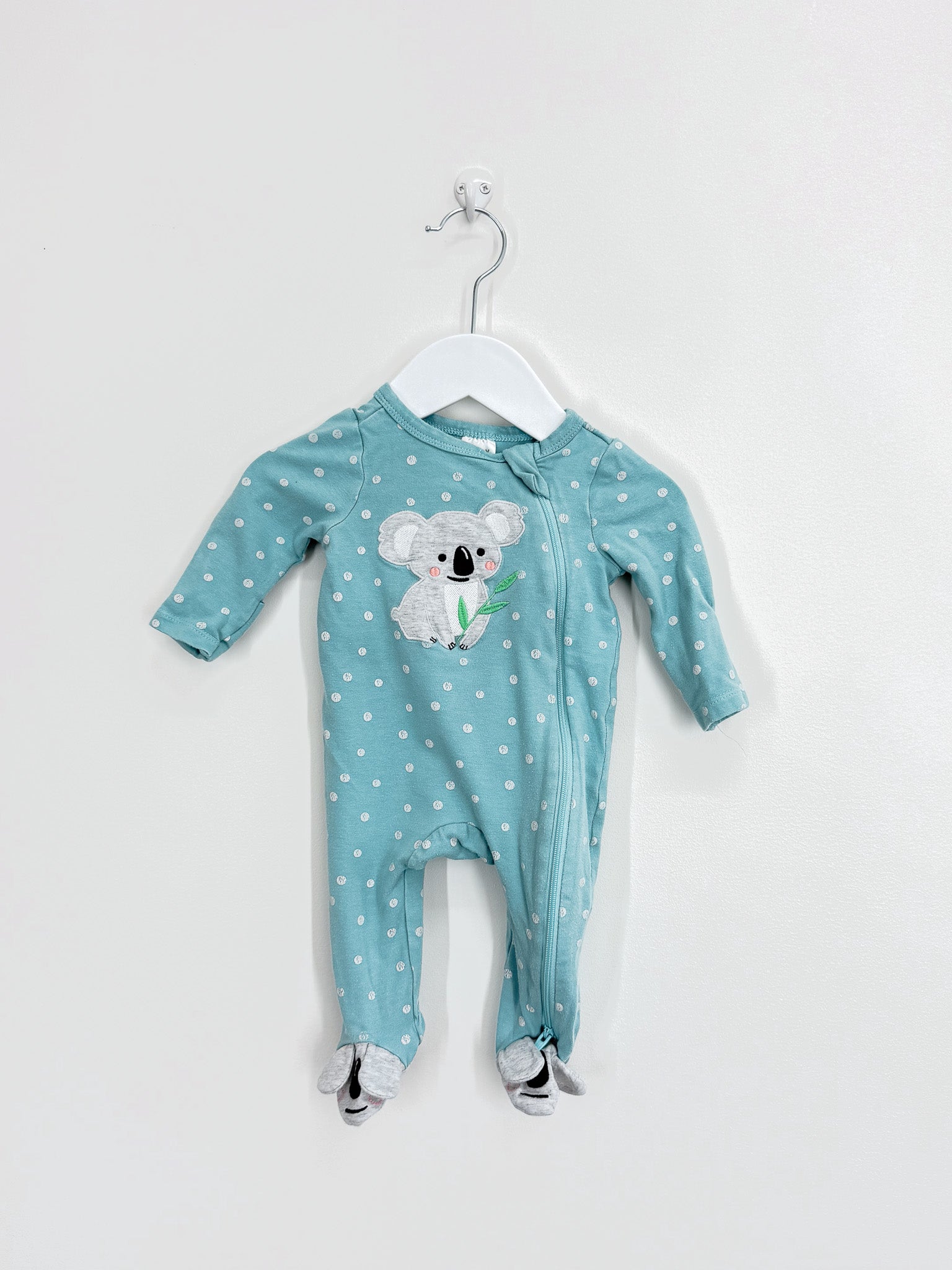 Teeny Weeny zipsuit - koala (newborn)