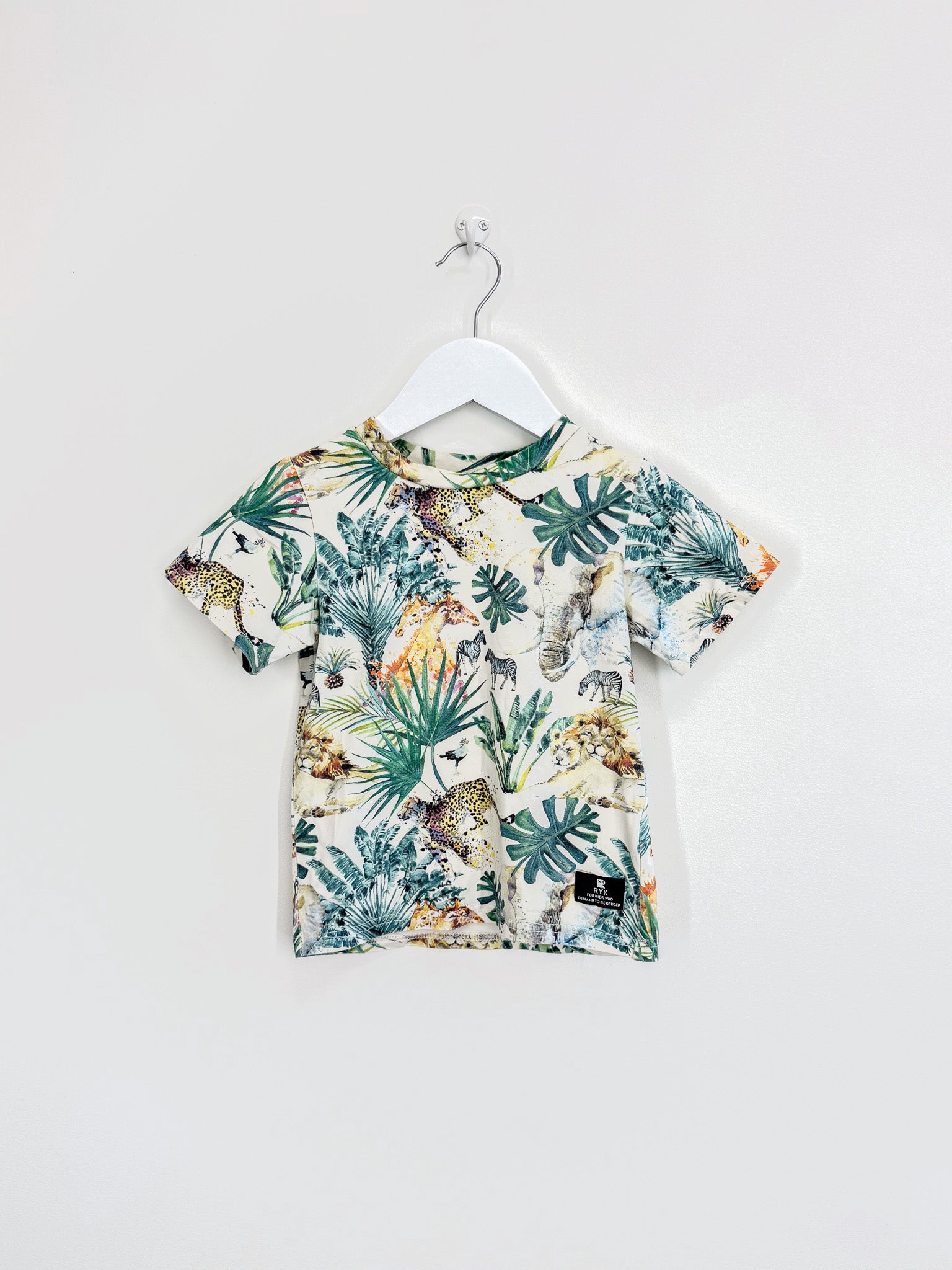 Rock Your Kid in the jungle tee (2y)