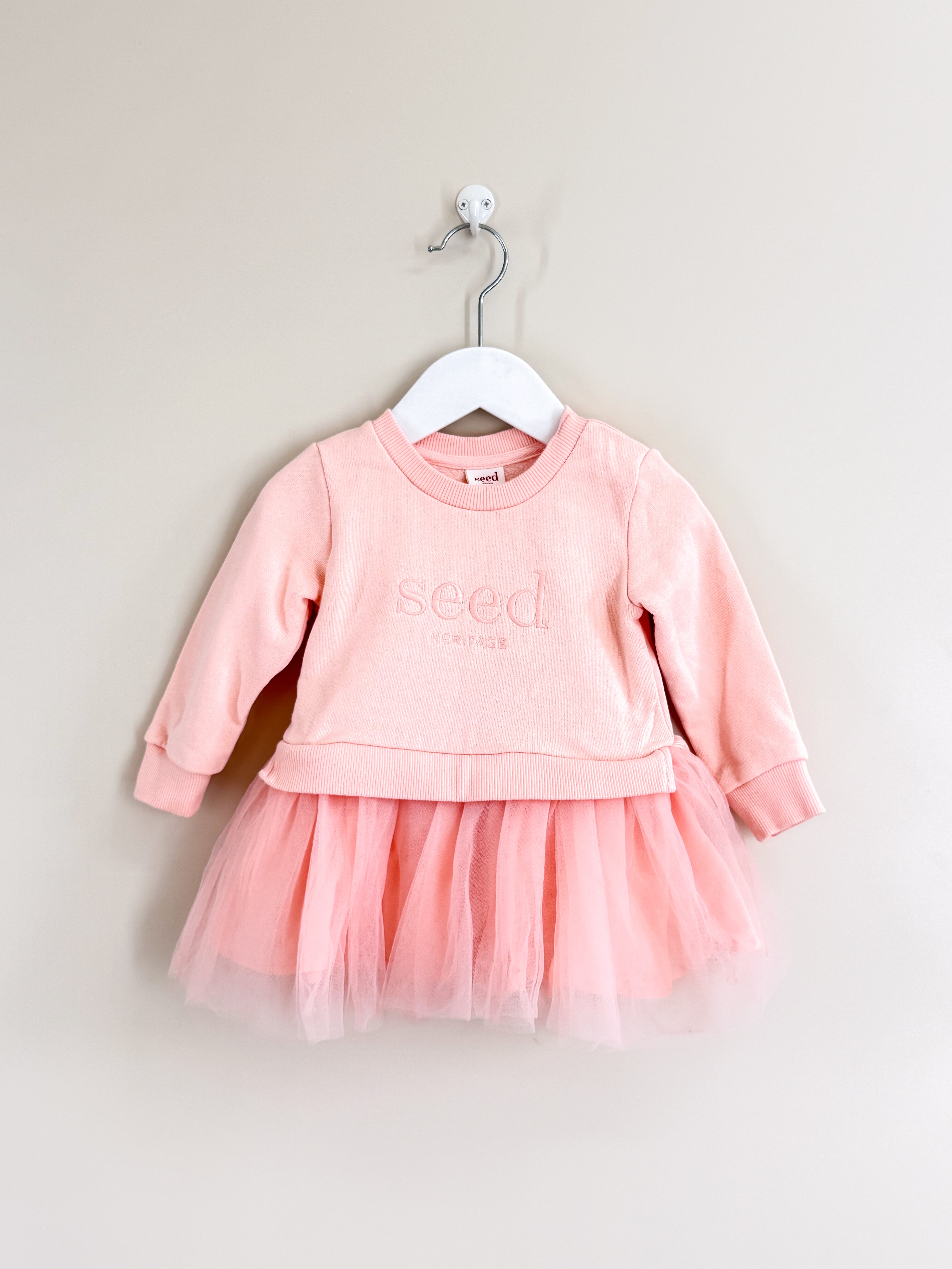 Seed core logo tutu dress (6-12m)