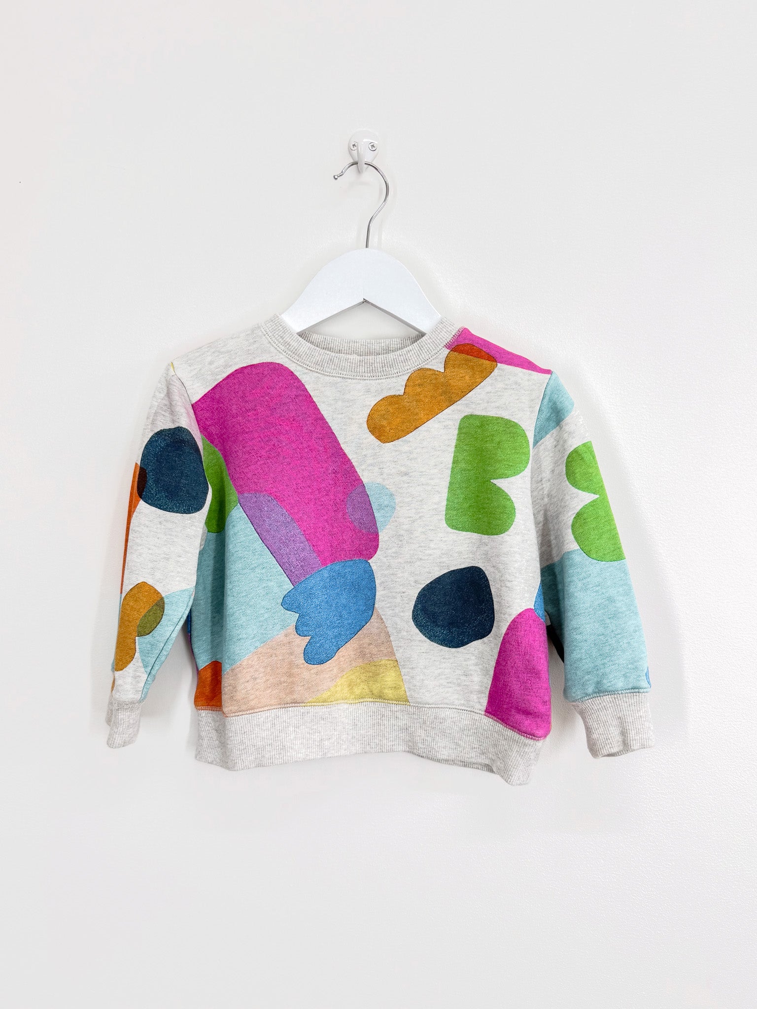 Gorman organic shapes sweatshirt (2-3y)