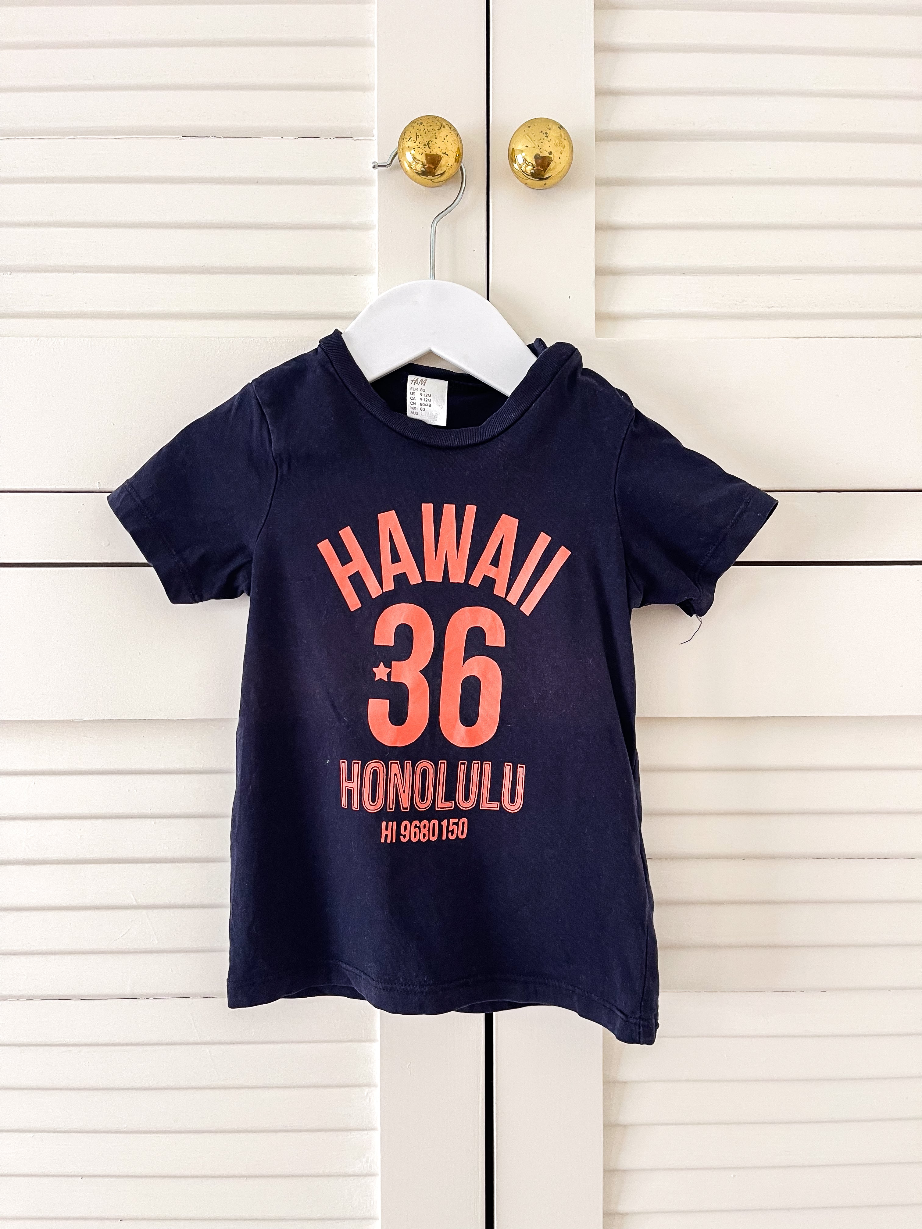 H&M hawaii tee (9-12m)