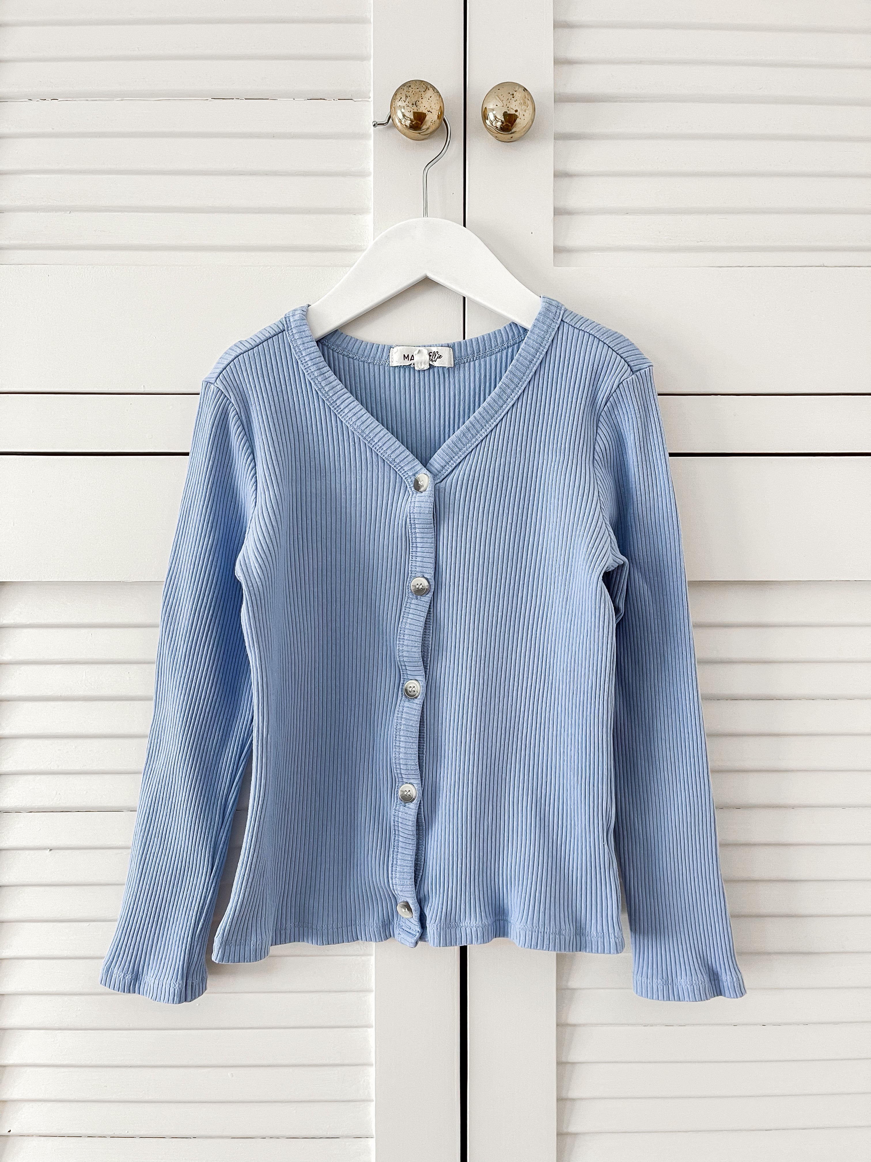 Mac & Ellie ribbed cotton cardigan (8y)