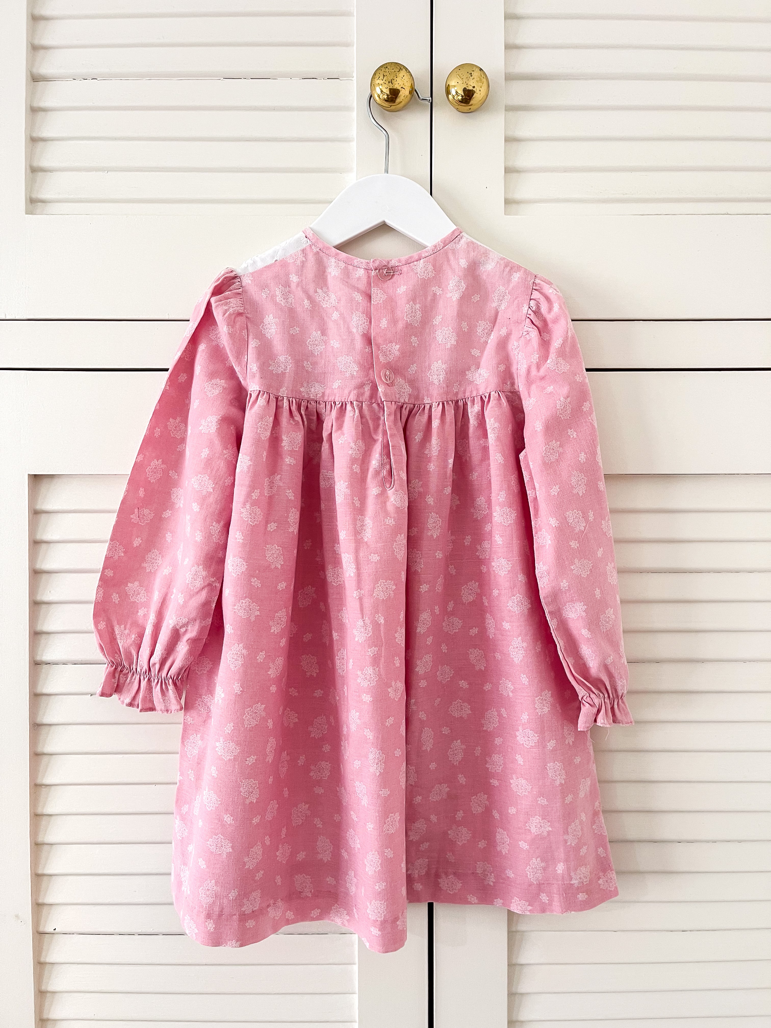Vintage Ann Marilyn floral dress '90s (4-5y)