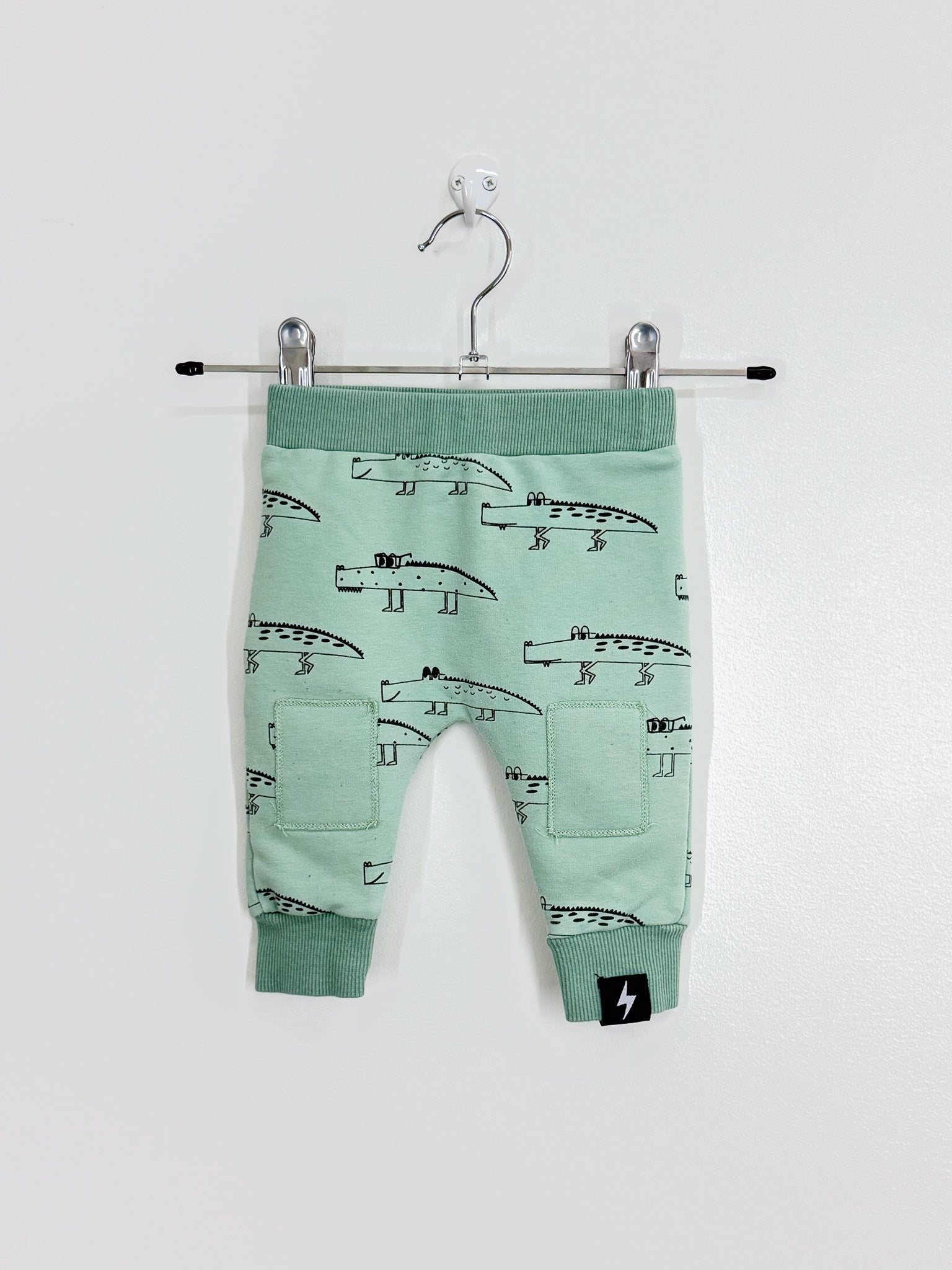 Kapow Kids gator track pants (3-6m)