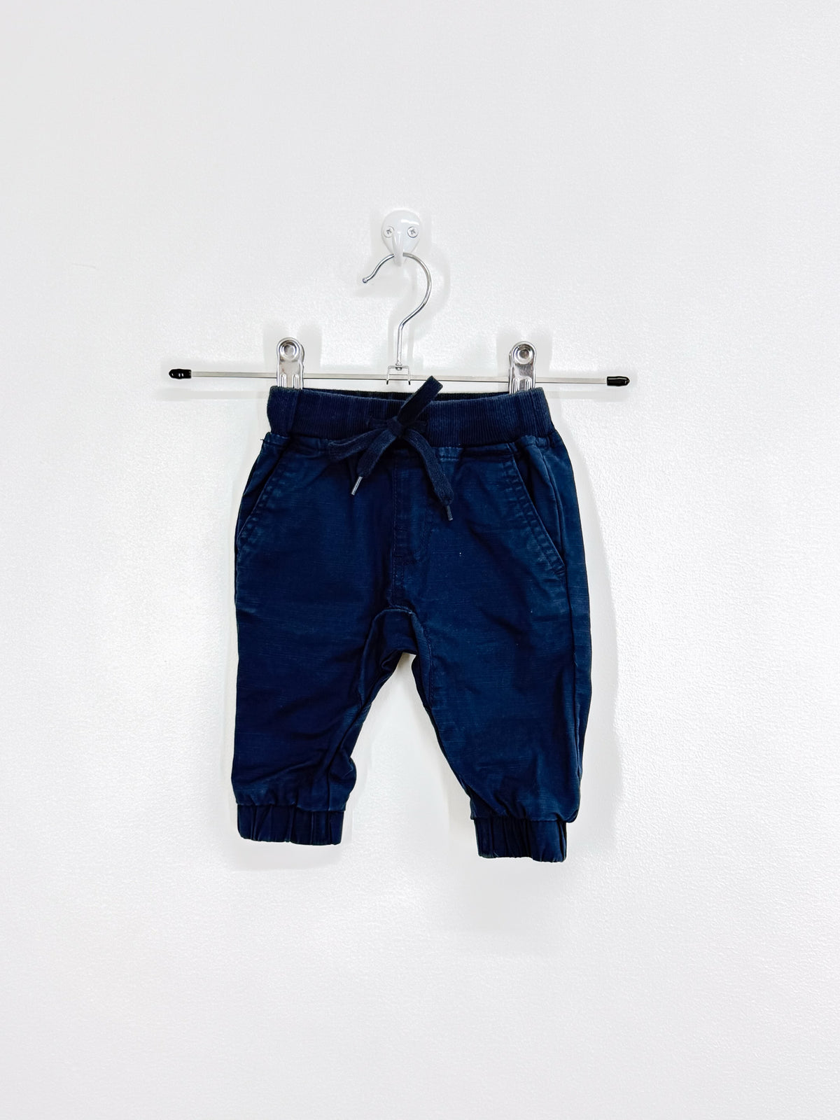 Country Road woven pants - navy (18-24m)