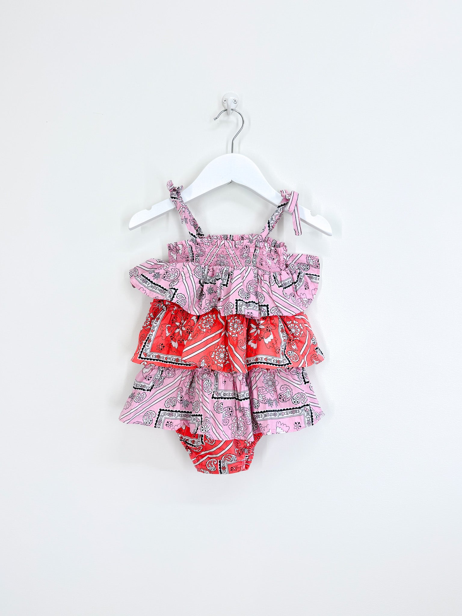 Seed bandana romper (12-18m)