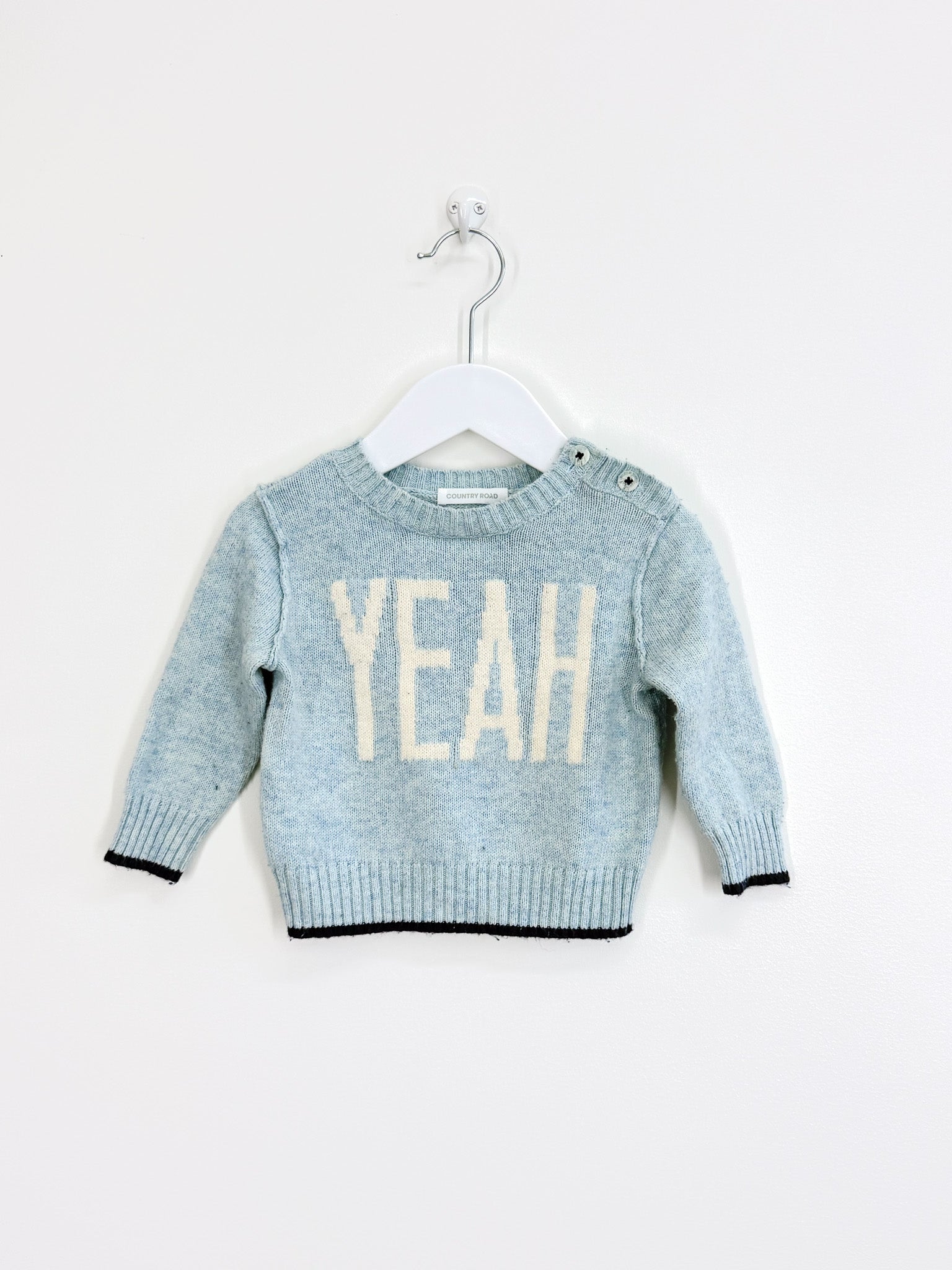 Country Road yeah knit pullover (3-6m)