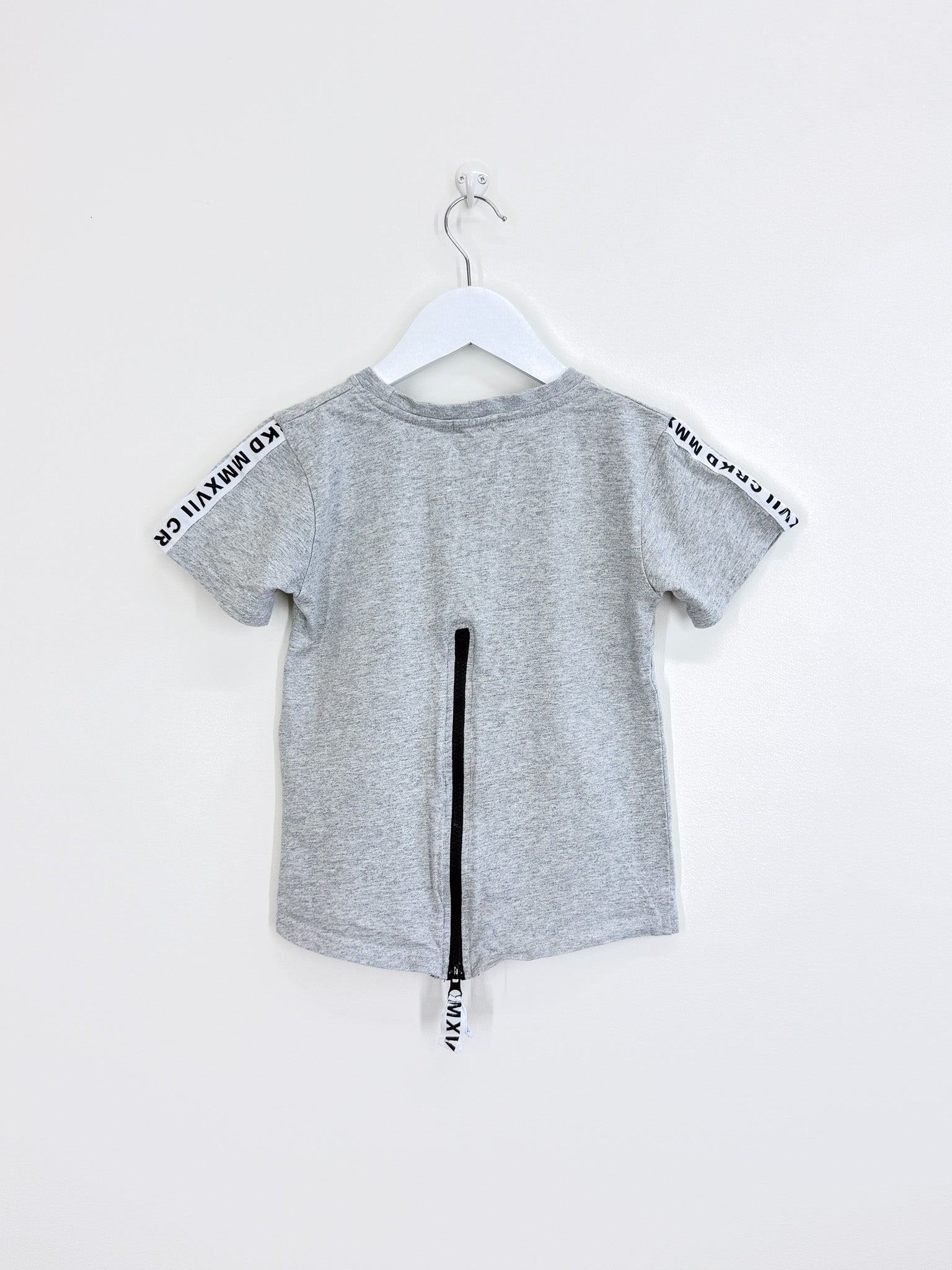 Cracked Soda zip back tee (6y)