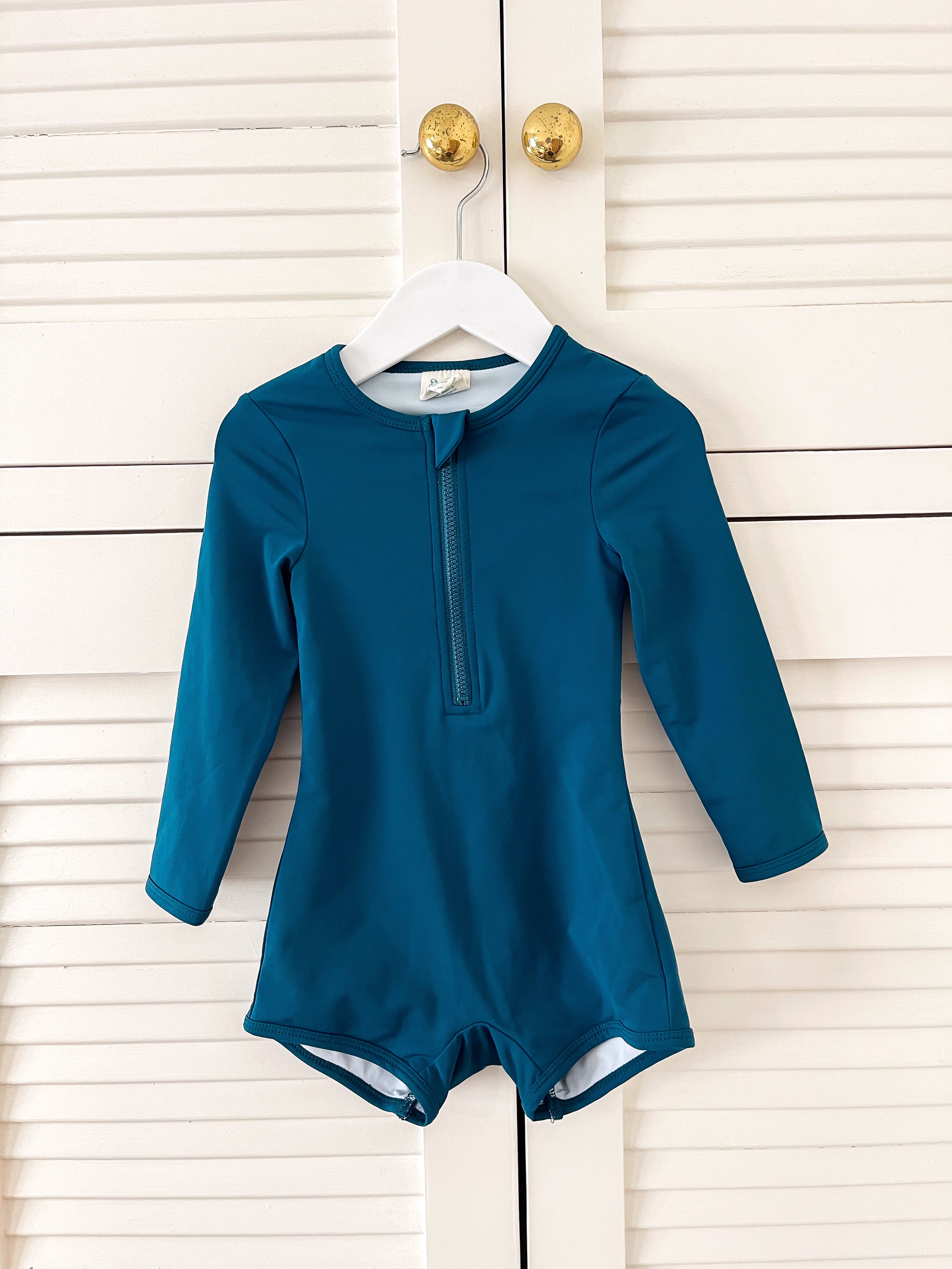 Nature Baby one piece swimsuit - teal (2y)