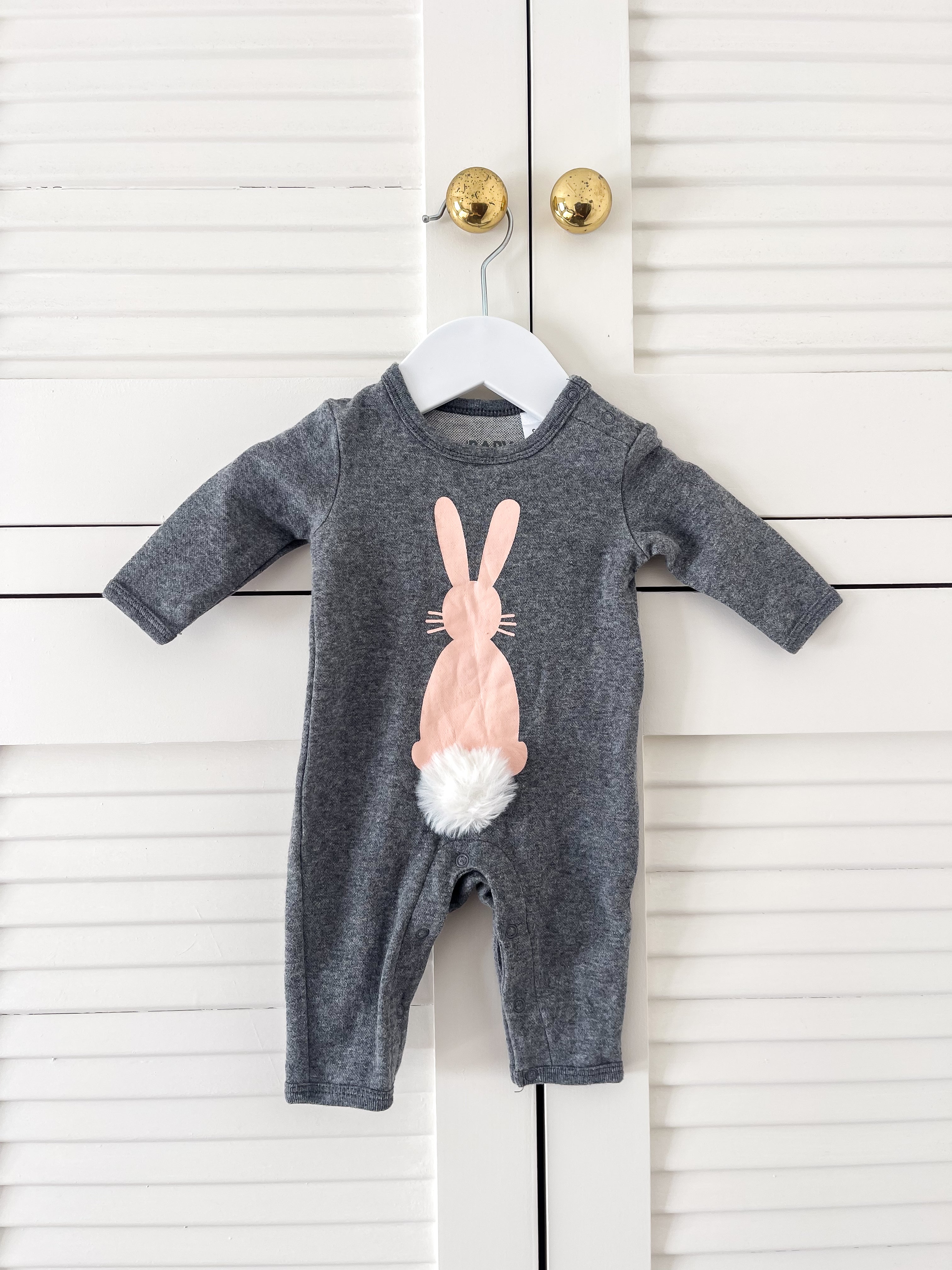 Cotton On Kids bunny onesie (newborn)