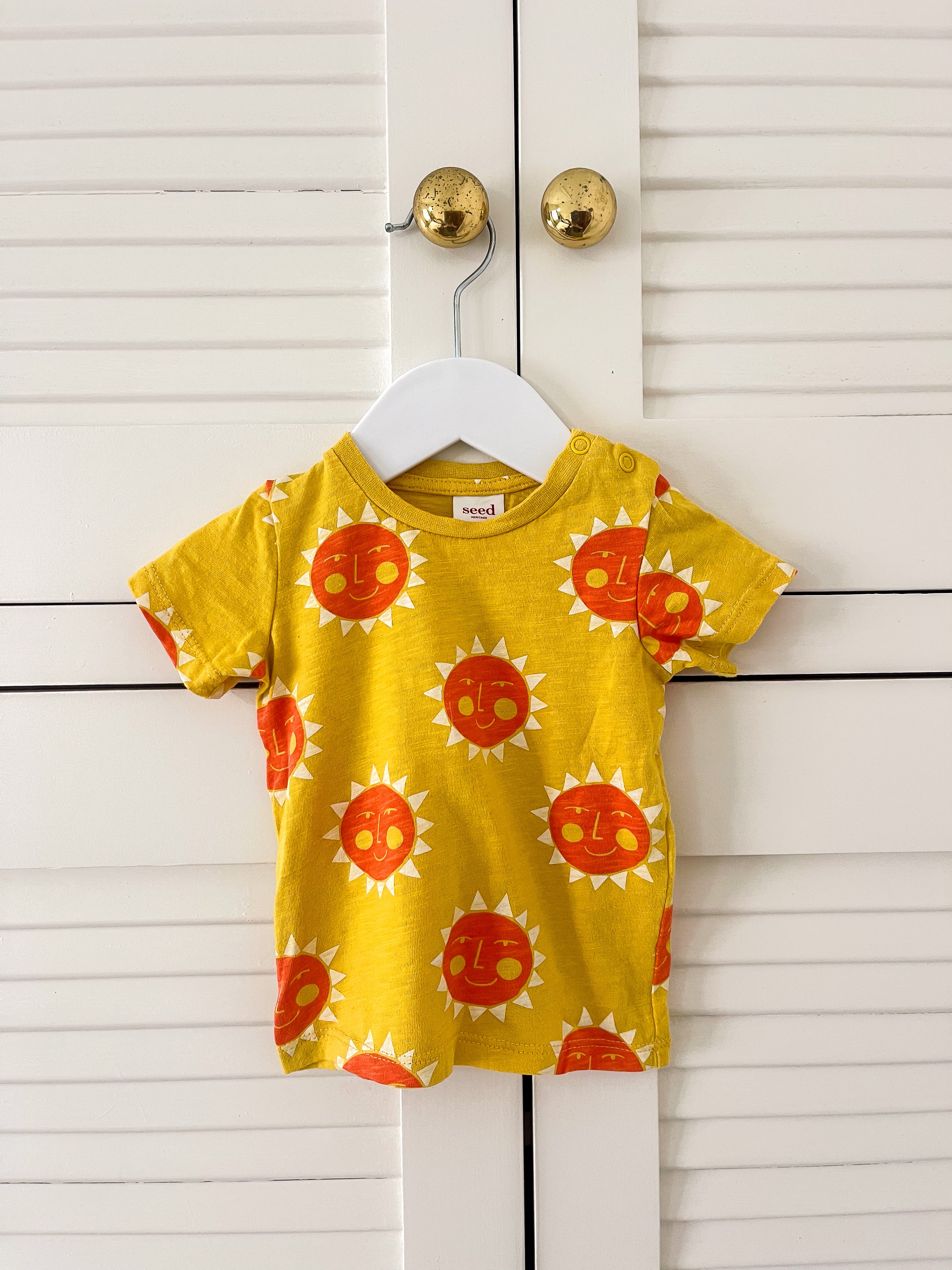 Seed sun tee (0-3m)