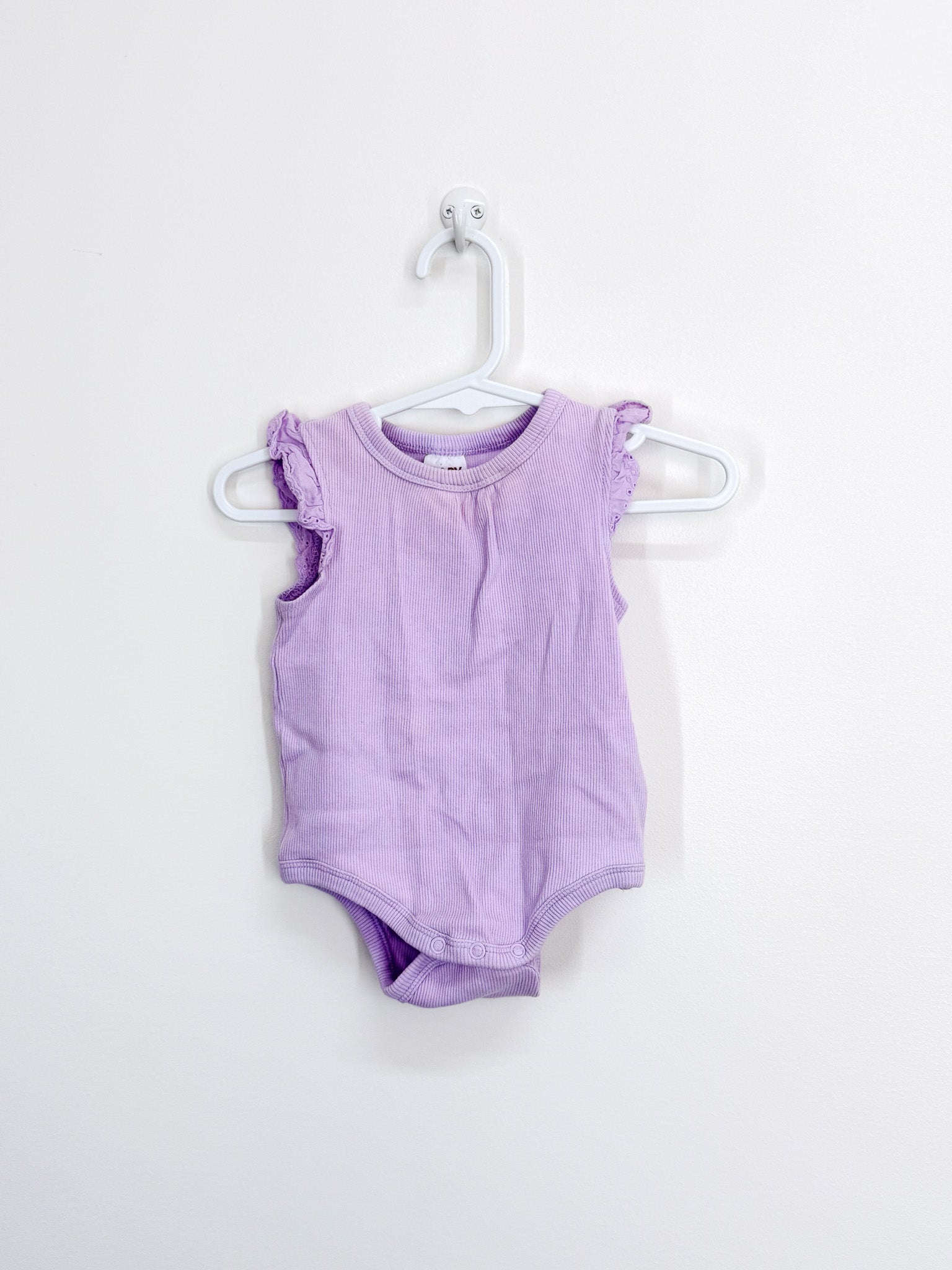 Cotton ON Kids rib singletsuit (3-6m) - SECONDS