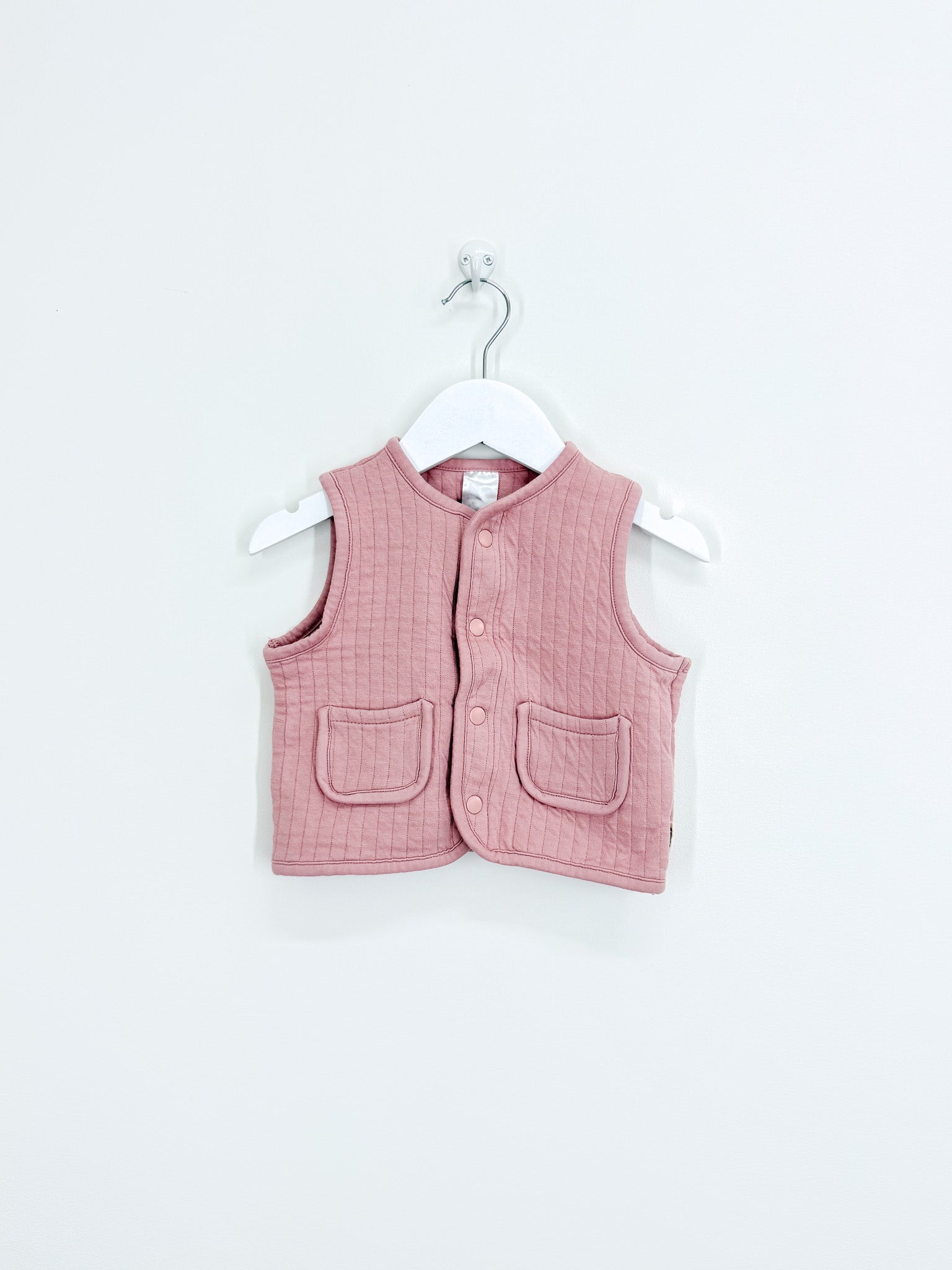 Bonds quilted vest jacket (3-6m)