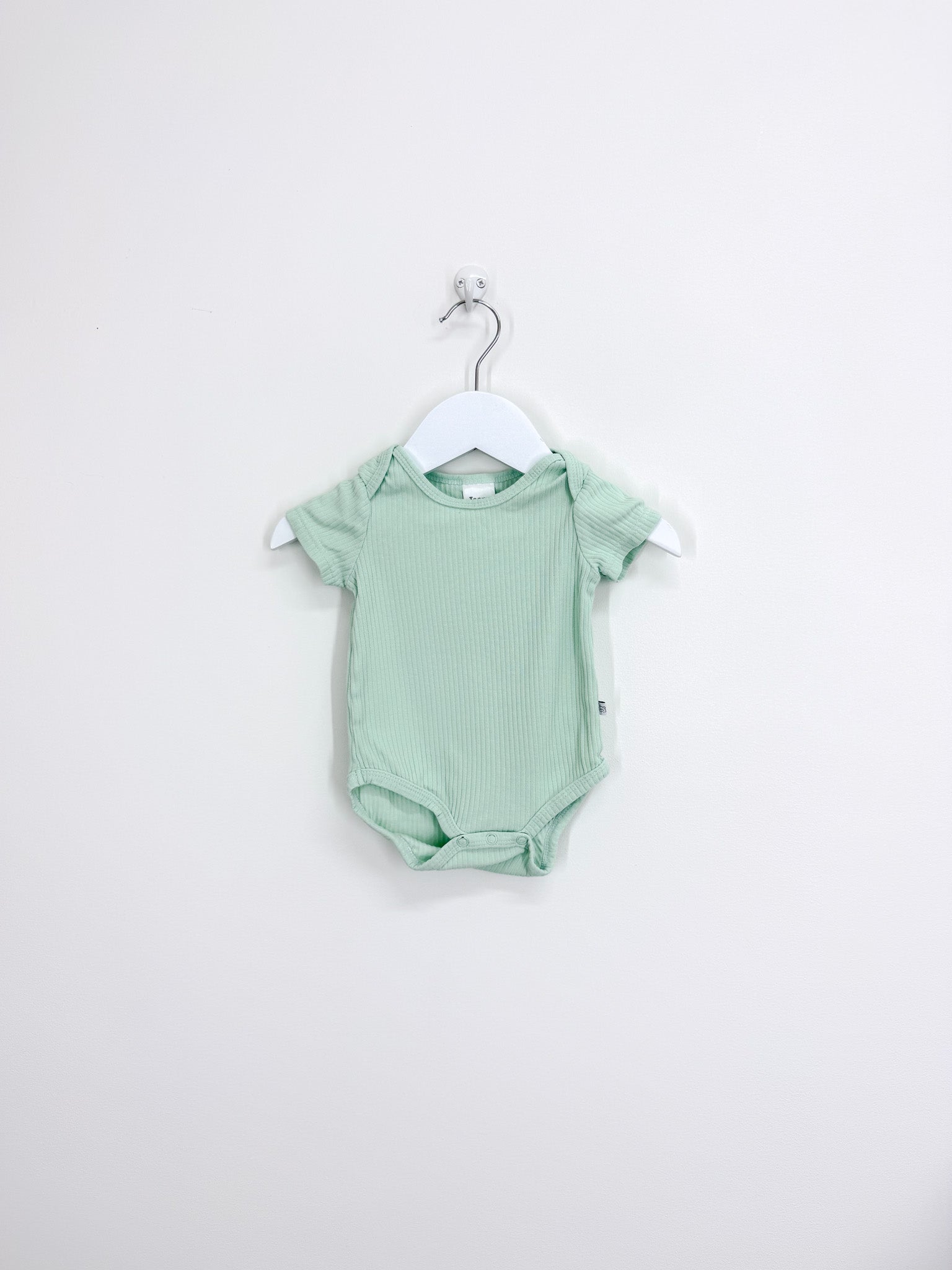 Teeny Weeny short sleeve rib bodysuit (3-6m)