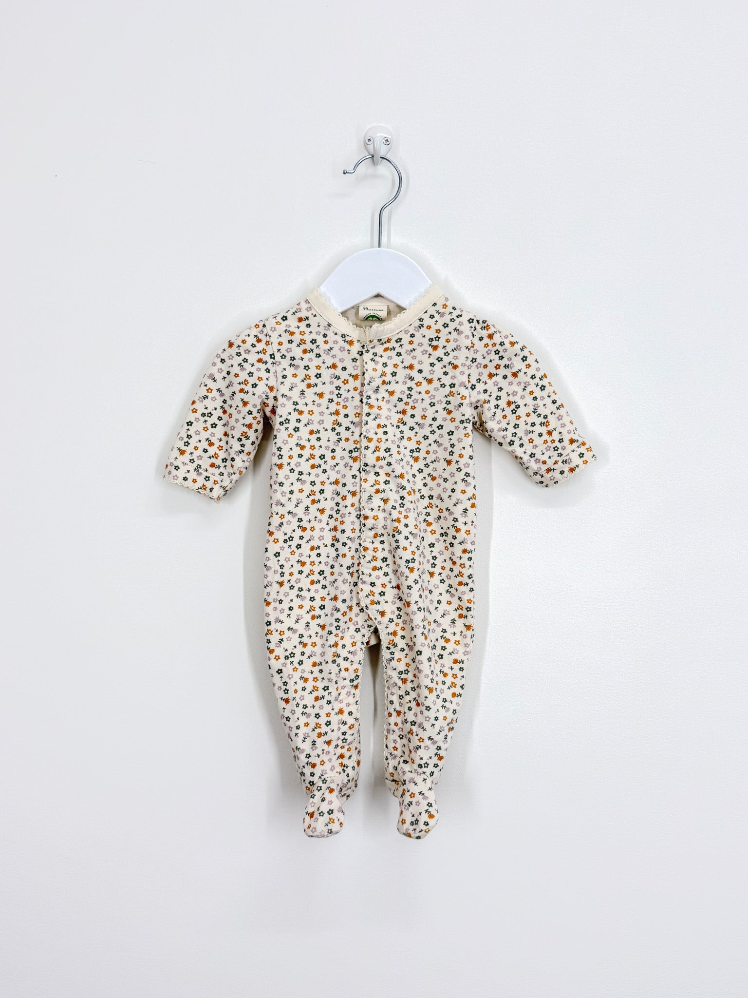 Nature Baby organic lucy suit - pollyanna (0-3m)