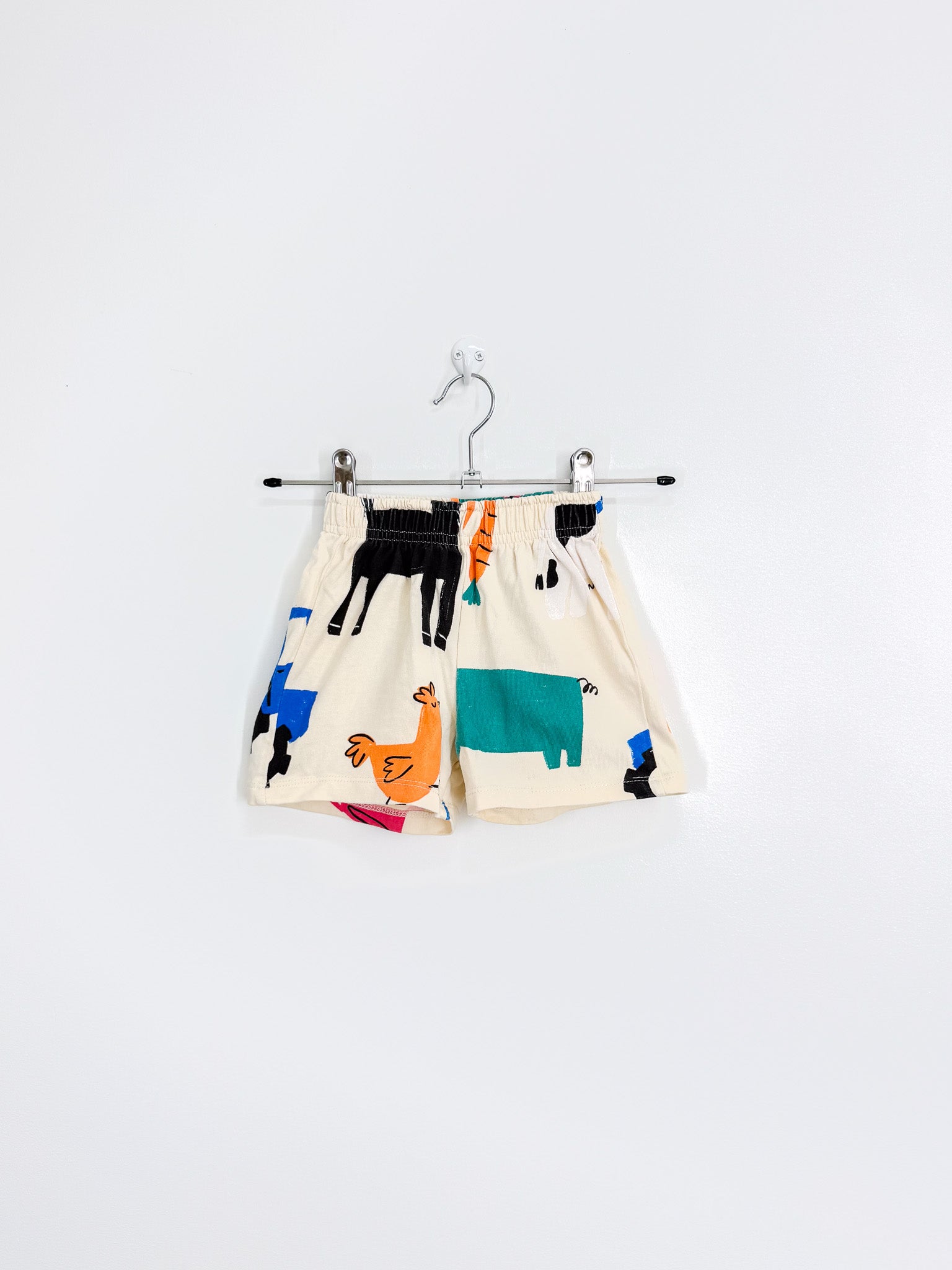 Zara jersey animal shorts (3y)