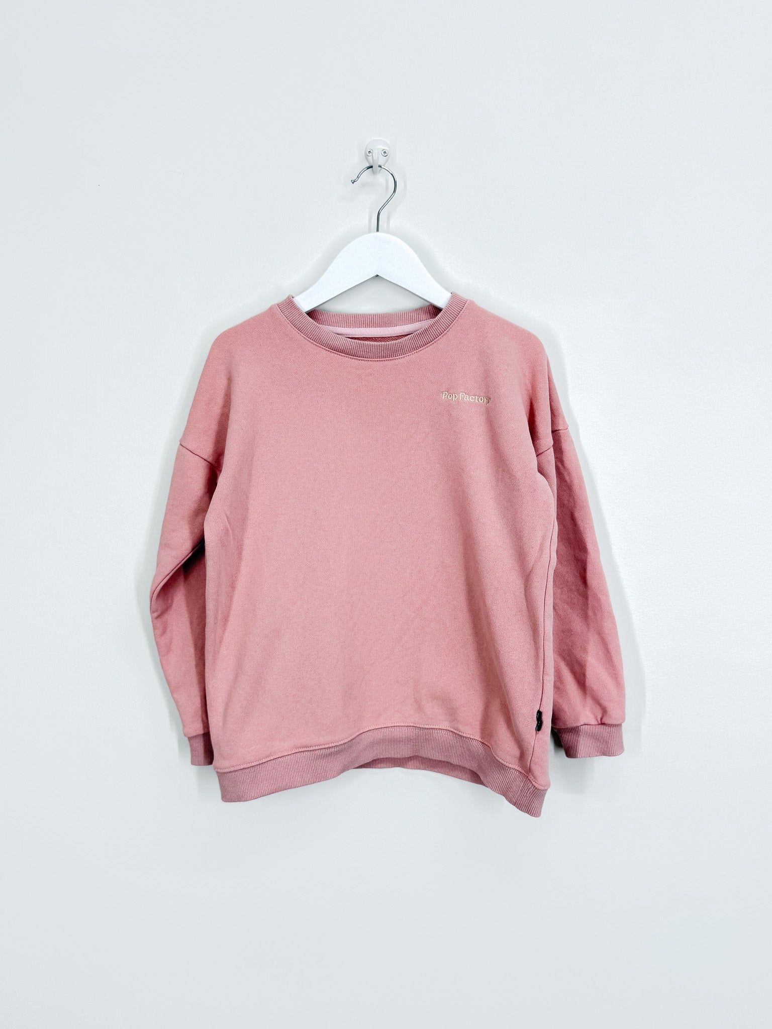 Pop Factory logo sweatshirt (7-8y)