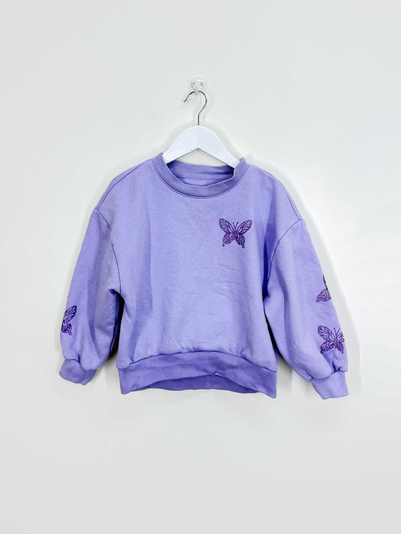 Gap butterfly sweatshirt (6-7y)