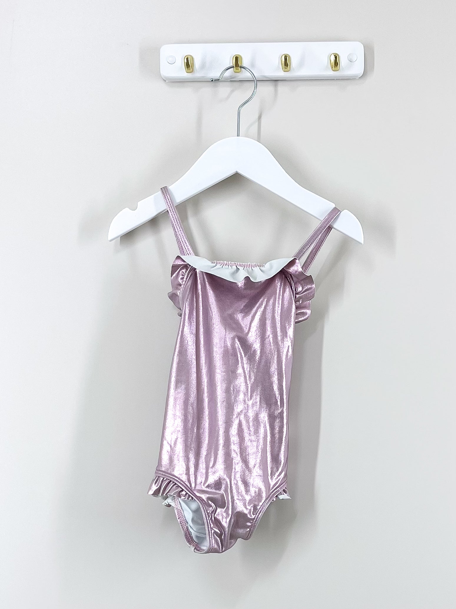 Country Road frill shimmer swimsuit (18-24m)