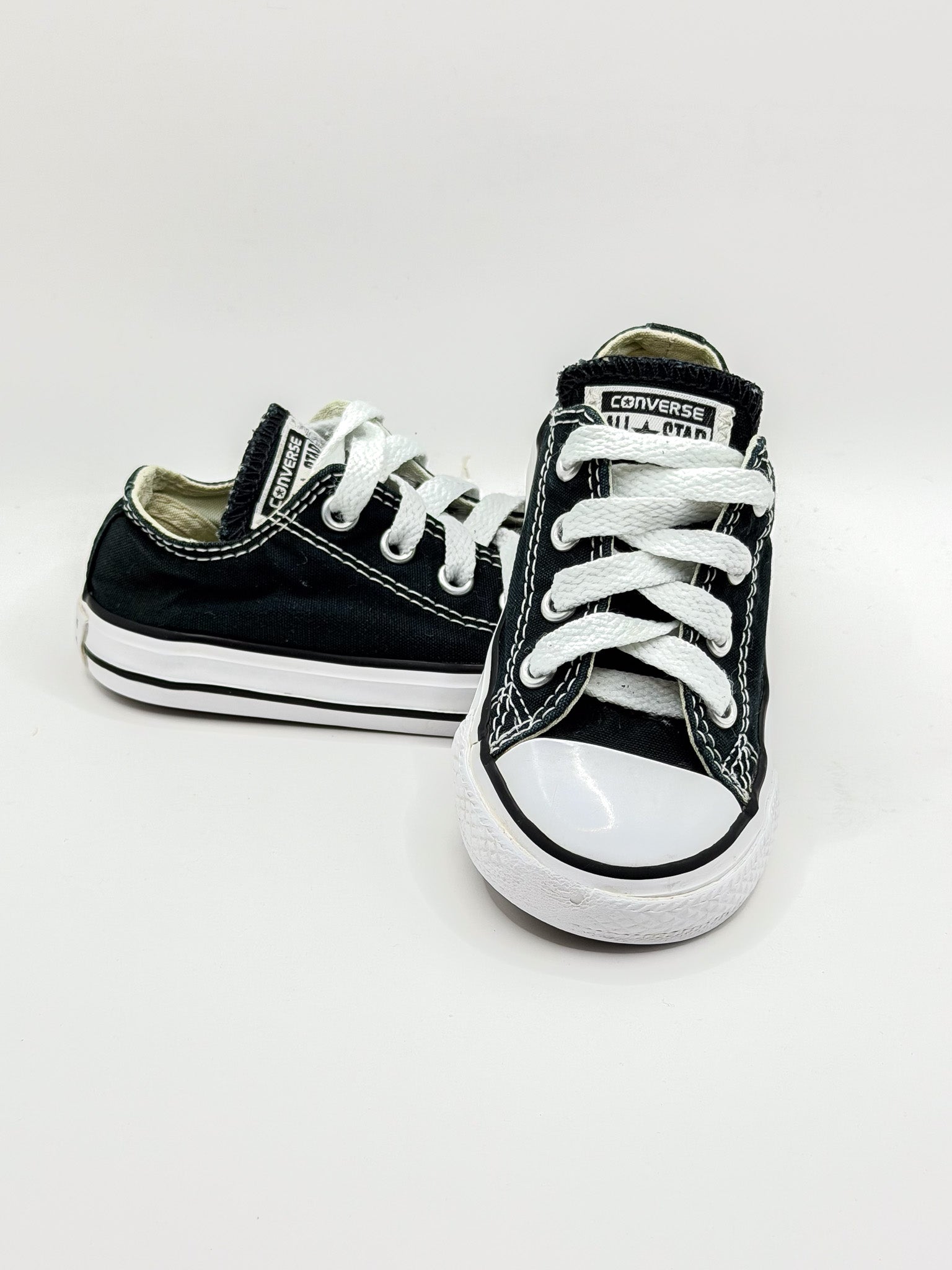 Converse CTAS lo top sneakers - black (22EU)