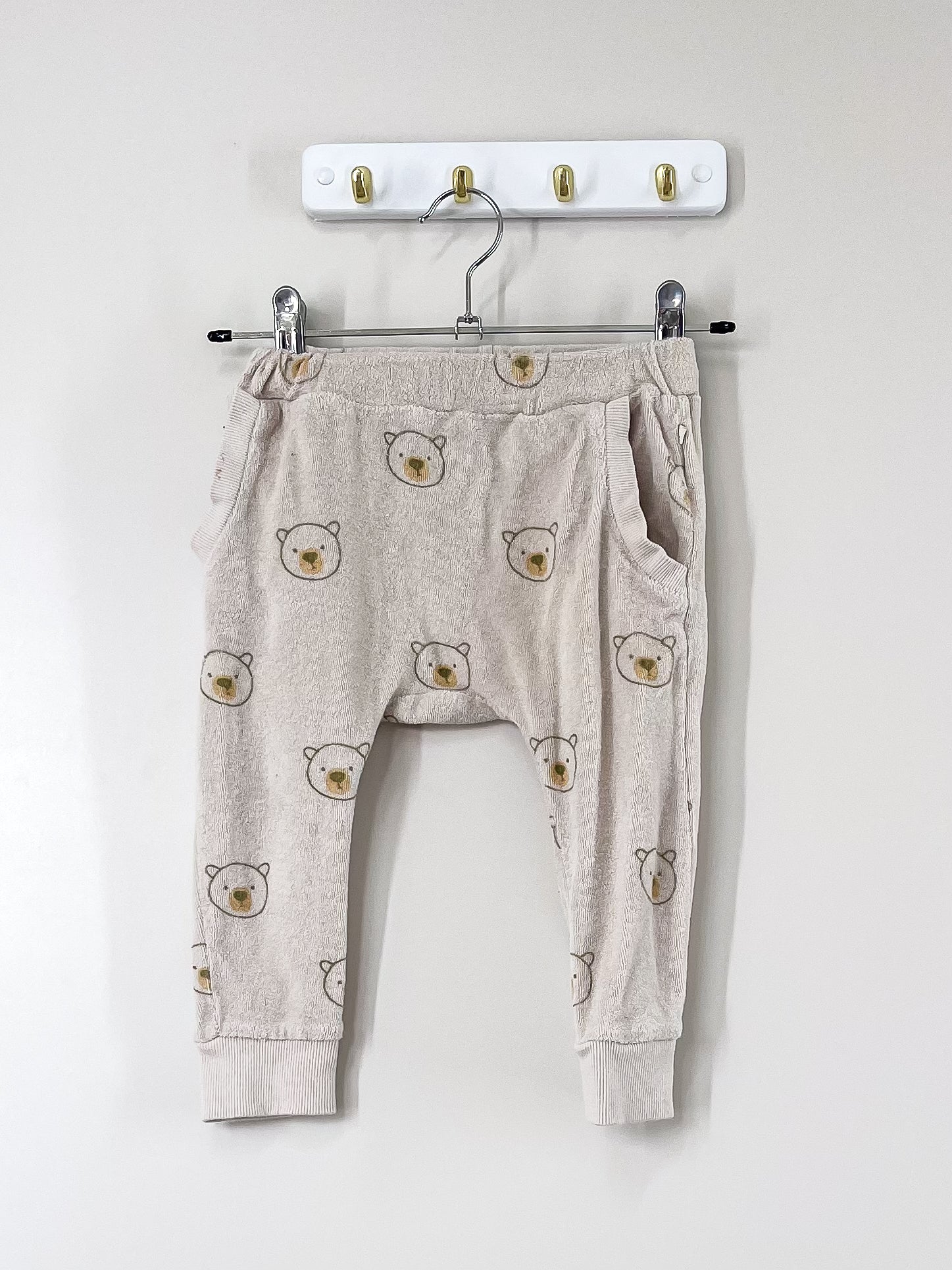Wilson & Frenchy organic terry slouch pants (18-24m)