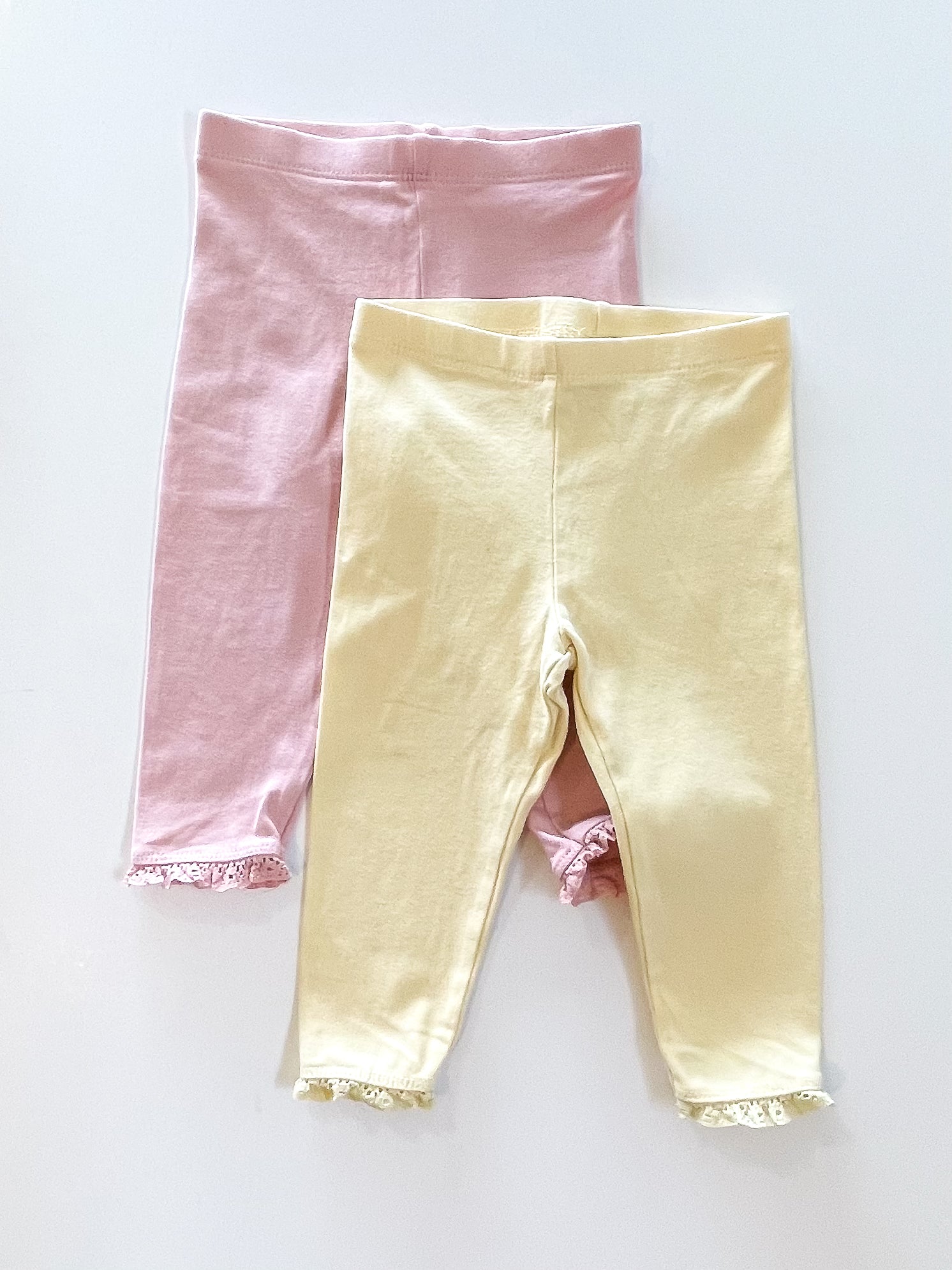 Next lace bottom leggings 2 pack bundle (9-12m)