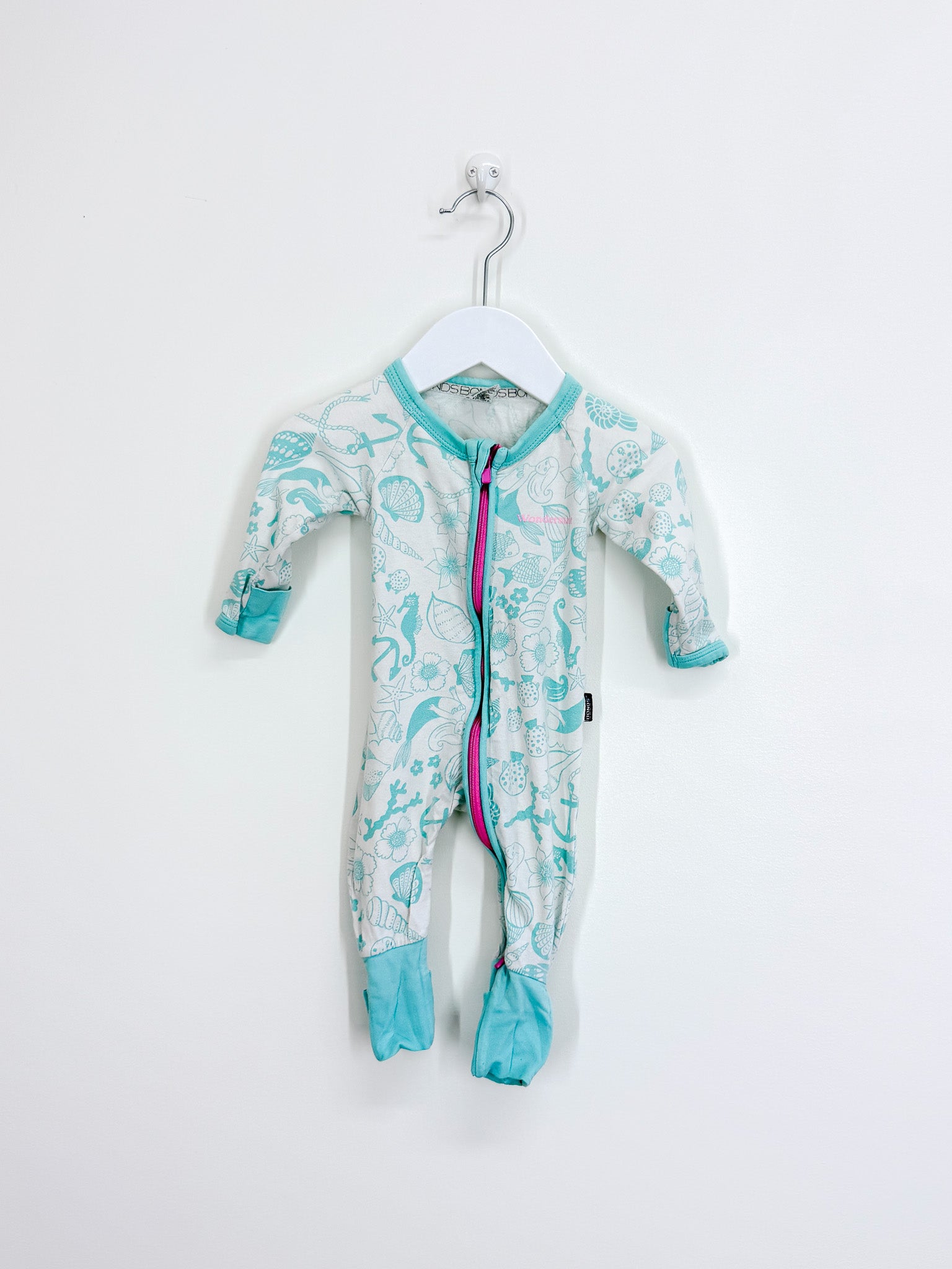Bonds wondersuit mint under the sea (0-3m)