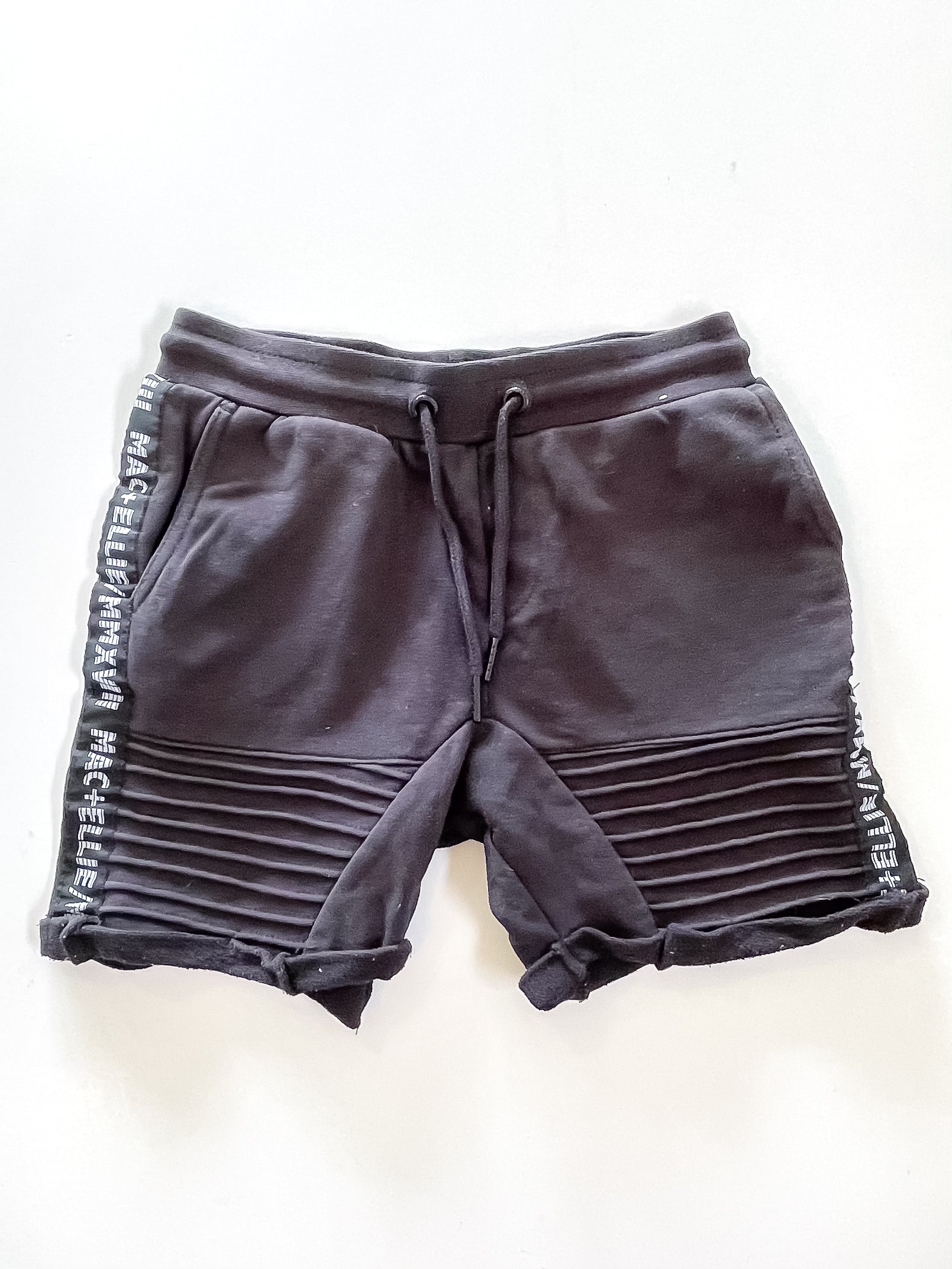 Mac & Ellie moto jersey shorts (8y)