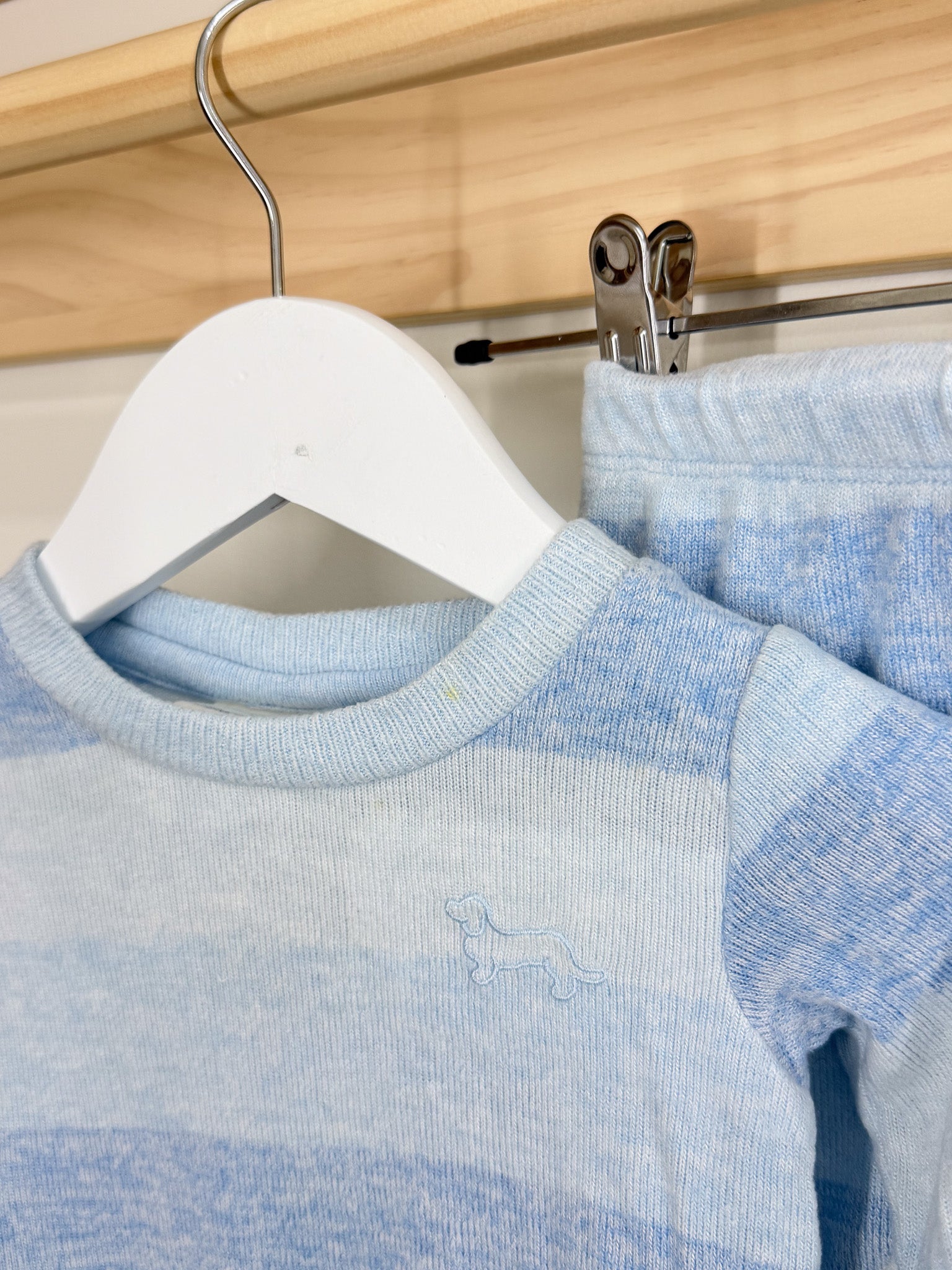 Peter Alexander long sleeve PJ set (0-3m)