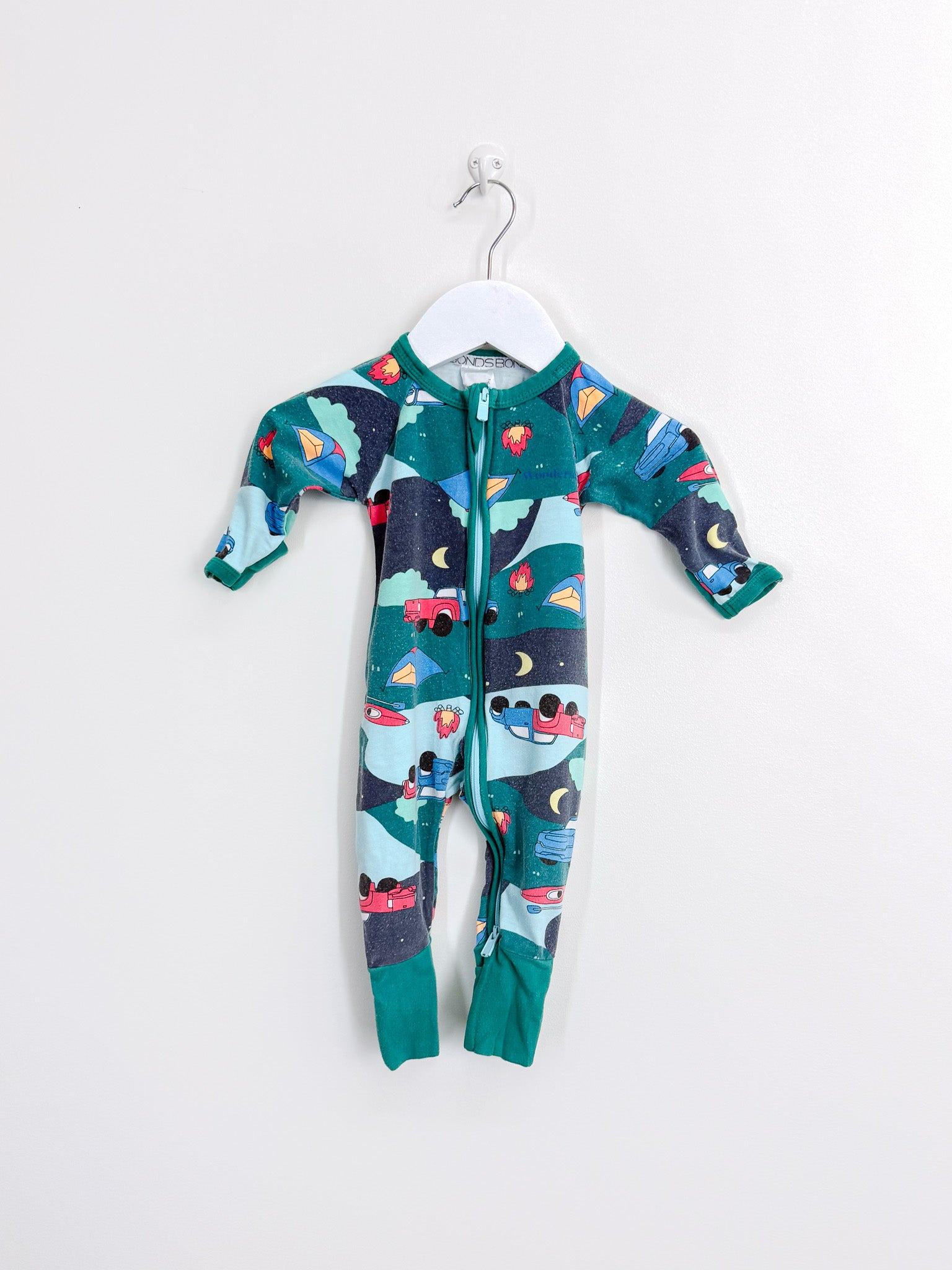 Bonds wondersuit camping (0-3m)
