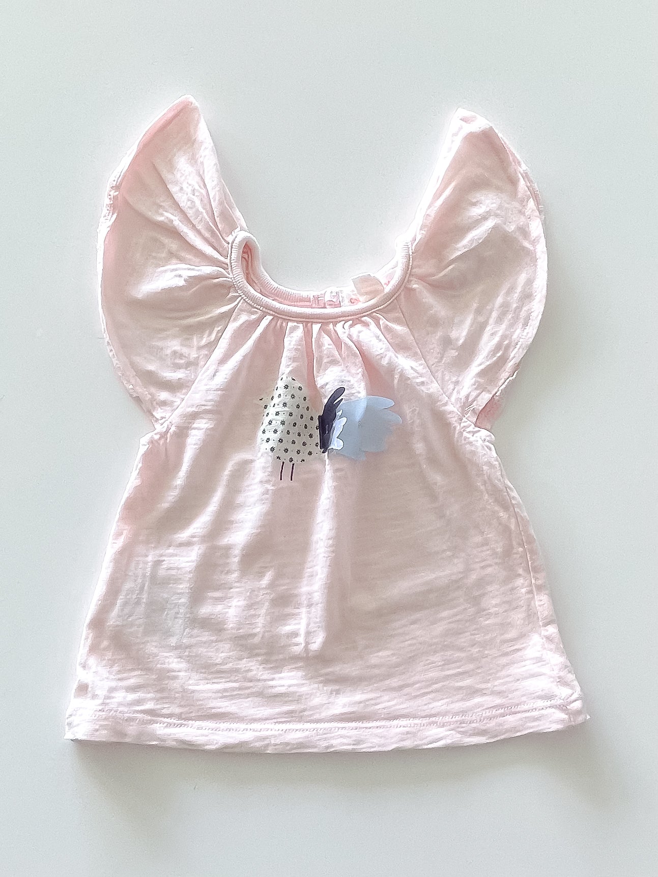 Country Road flutter tee (0-3m)