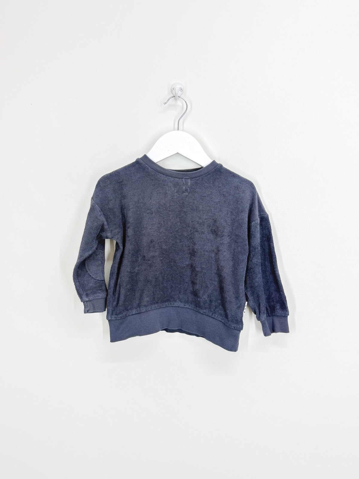 Hux organic terry sweatshirt (12-18m)