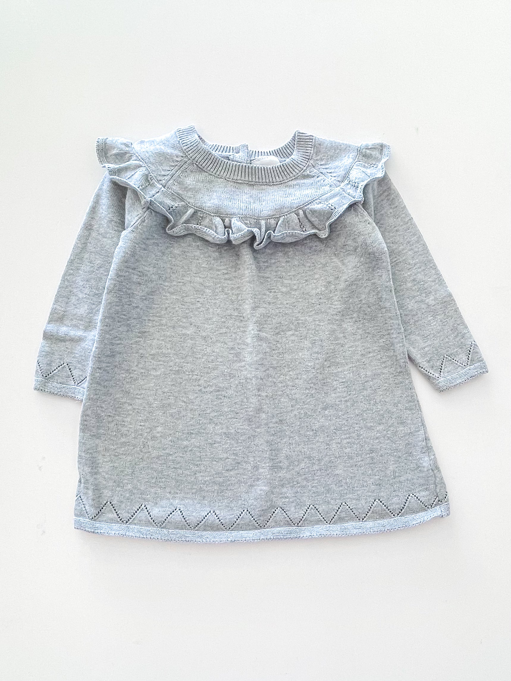 Teeny Weeny knit dress (0-3m)