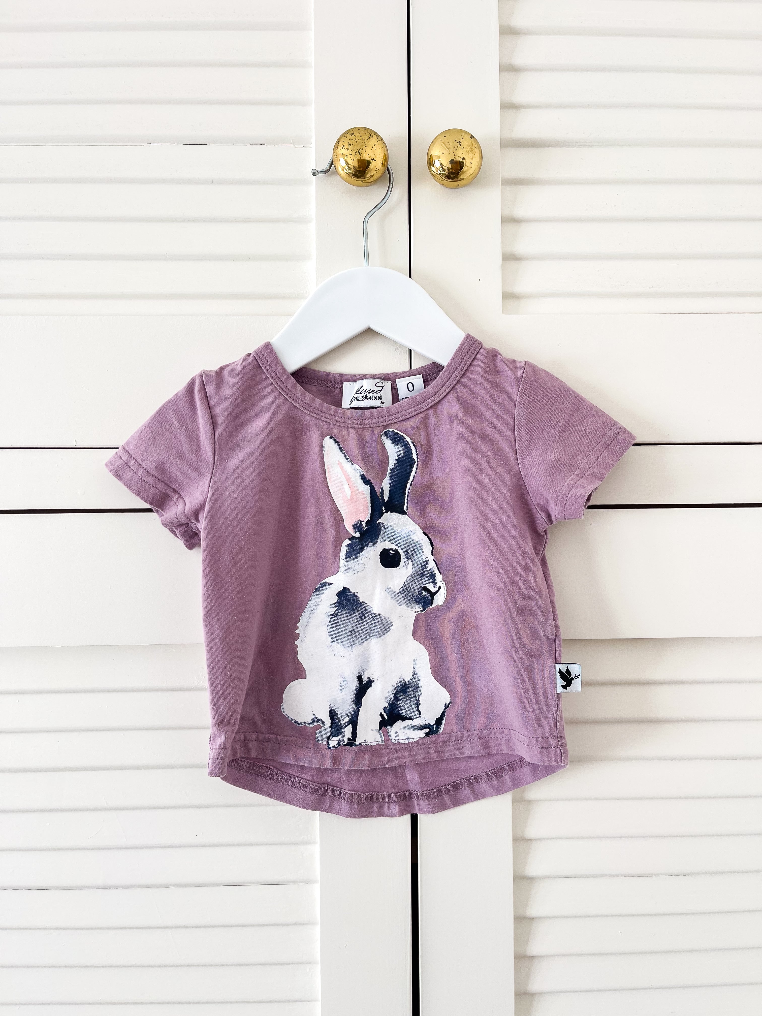 Radicool bunny tee (6-12m)