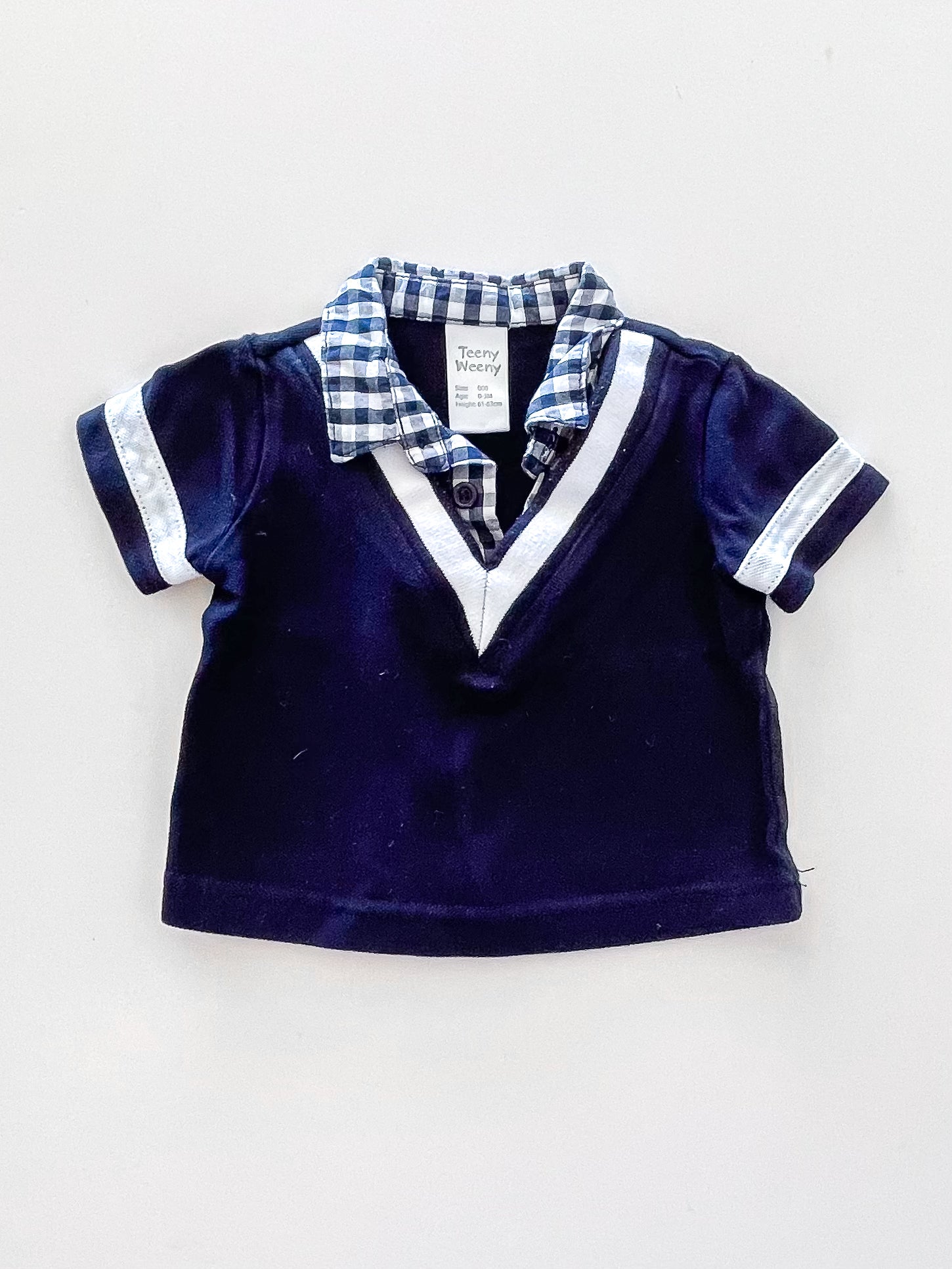 Teeny Weeny collared polo shirt (0-3m)