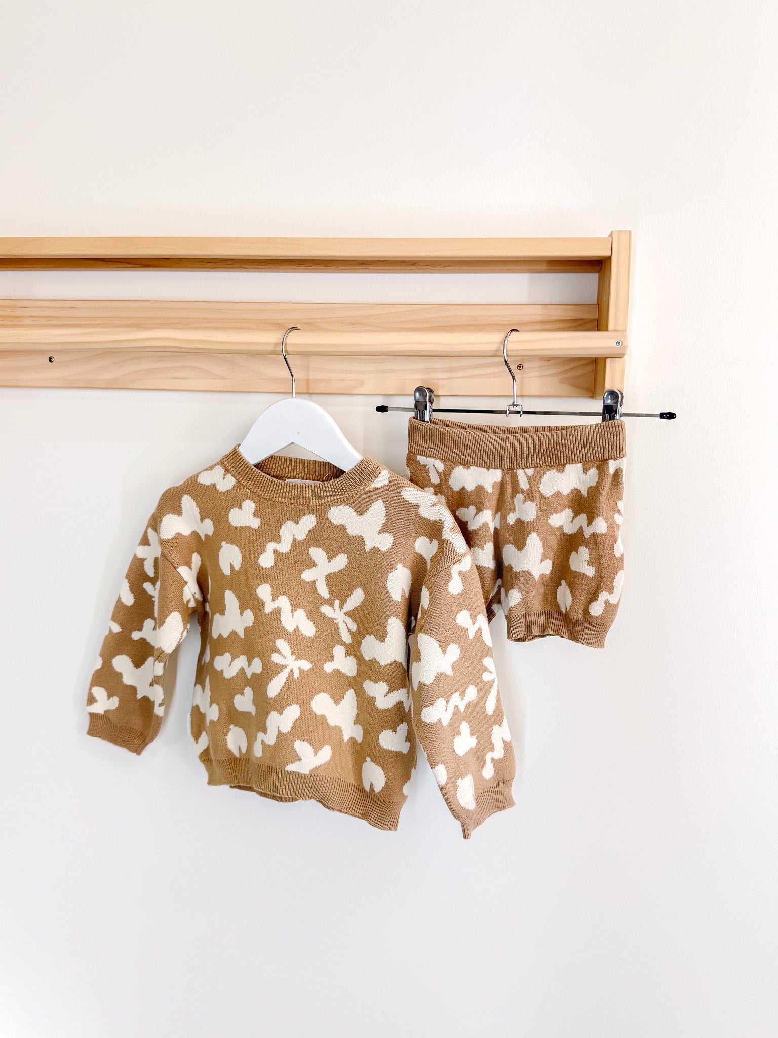 Haven & Bug bambi knit set (1y)
