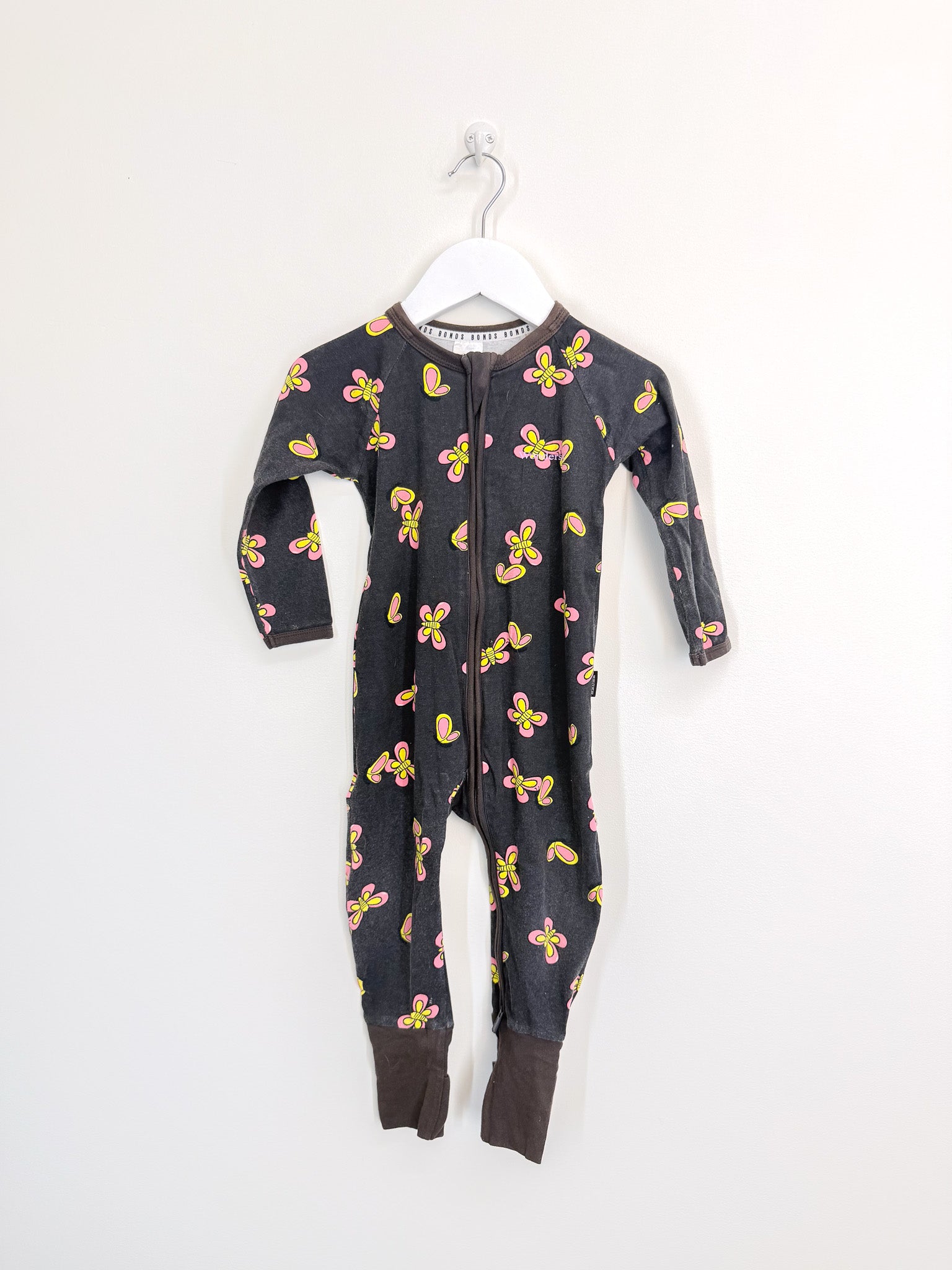 Bonds wondersuit - butterflies (12-18m)