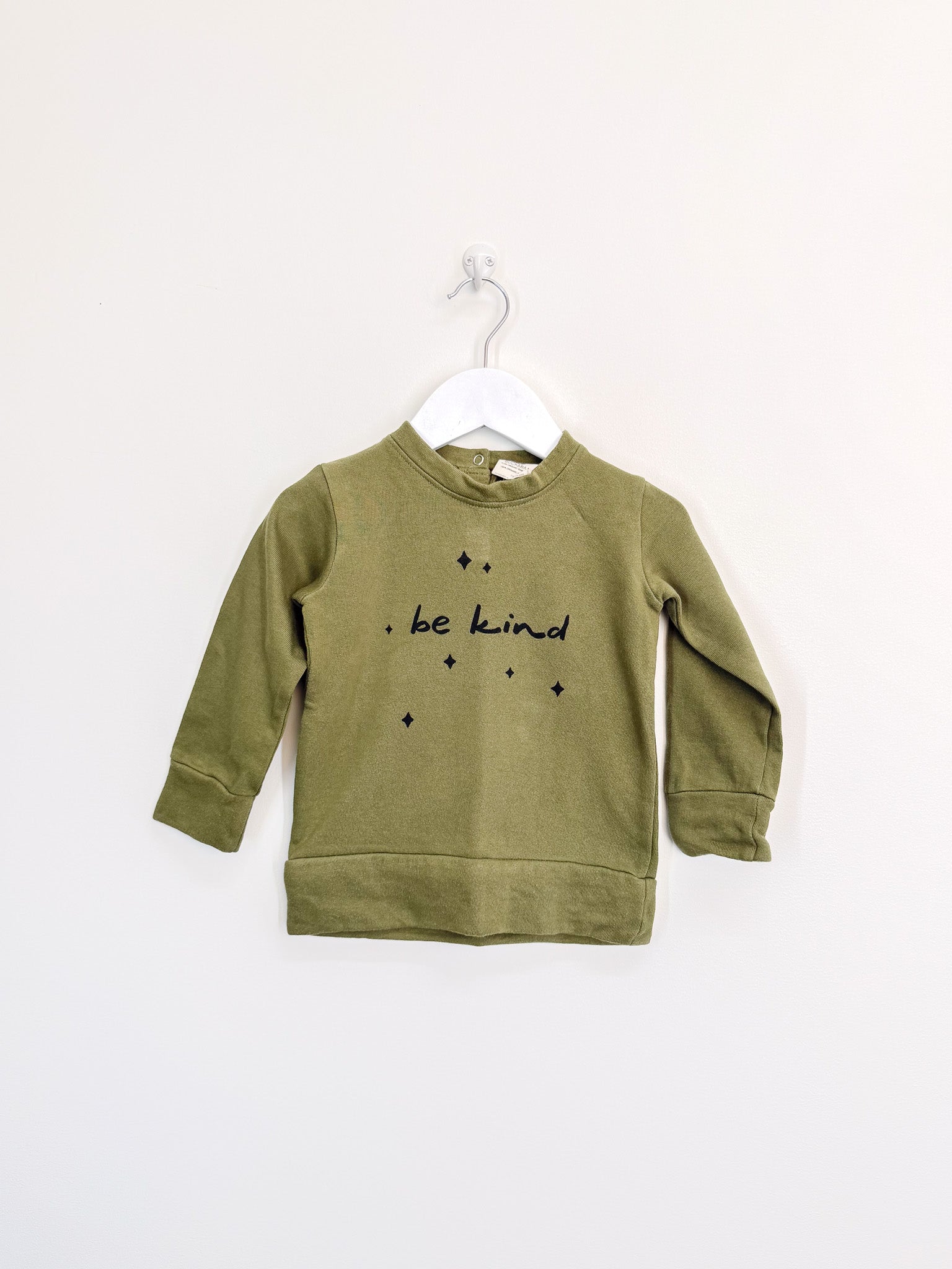 Buck & Baa organic be kind sweatshirt (1y)
