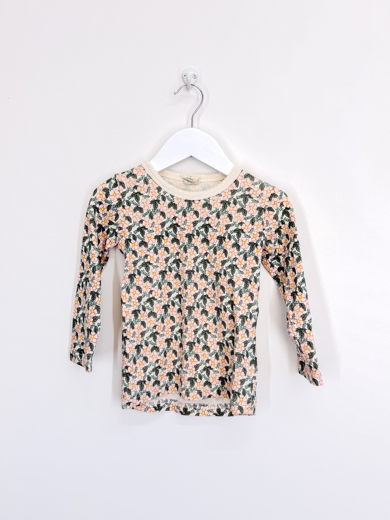 Nature Baby organic long sleeve tee - garland (2y)