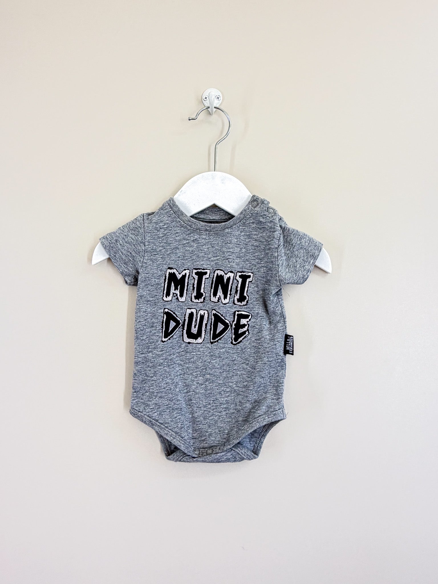 Hello Stranger mini dude bodysuit (0-3m)