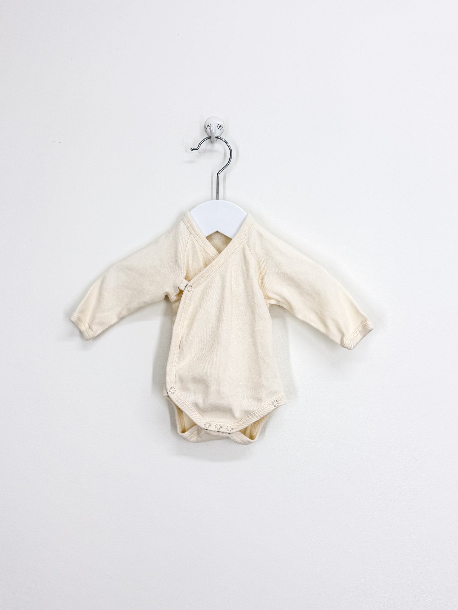Nature Baby organic kimono bodysuit - natural (newborn)