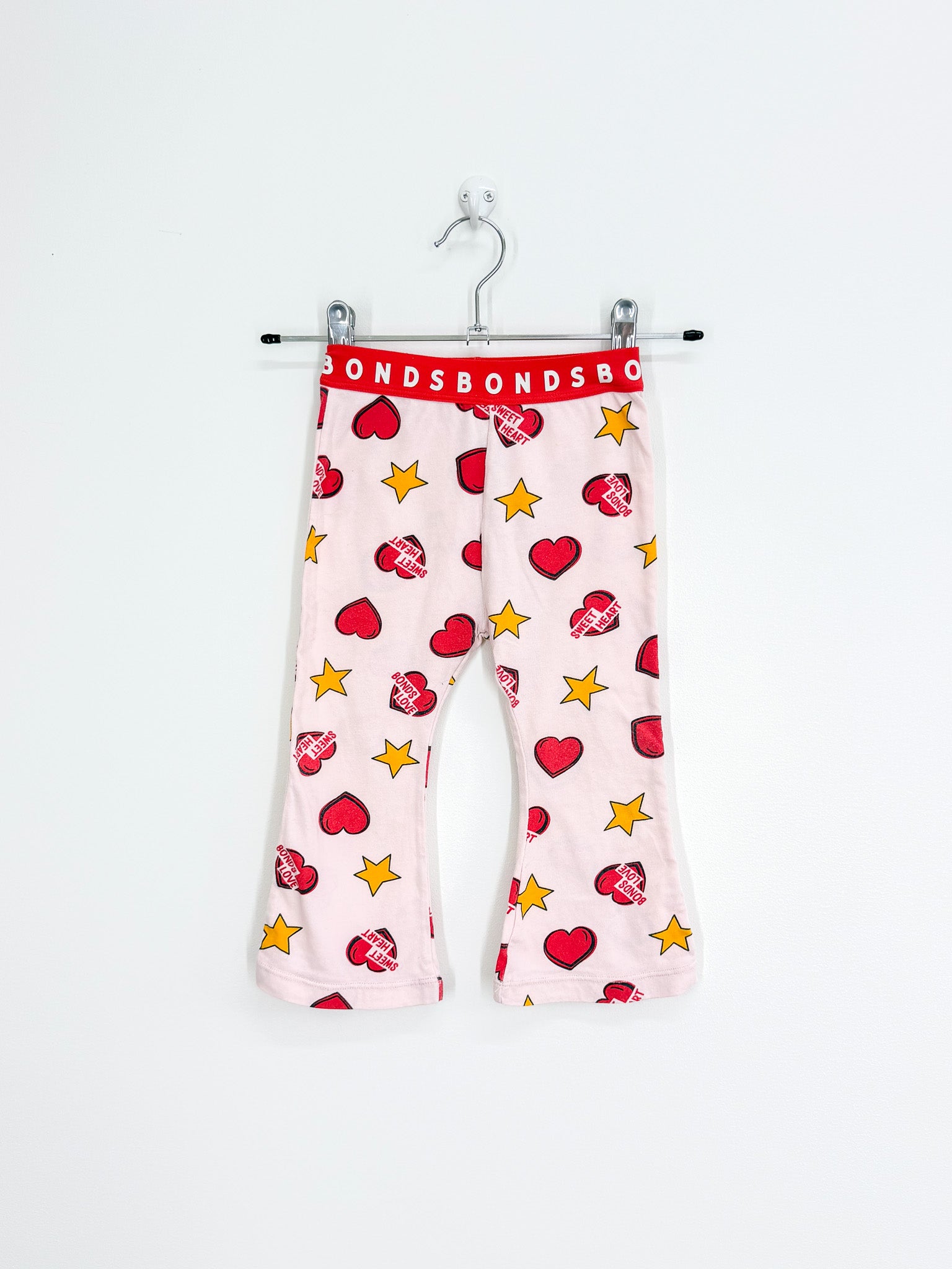 Bonds sweetheart flare leggings (12-18m)
